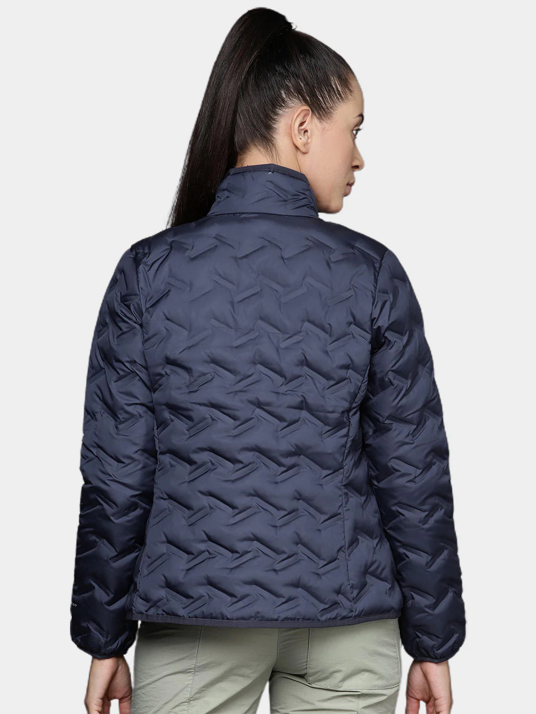 Columbia Women Navy Blue Delta Ridge Down Jacket - Image 11