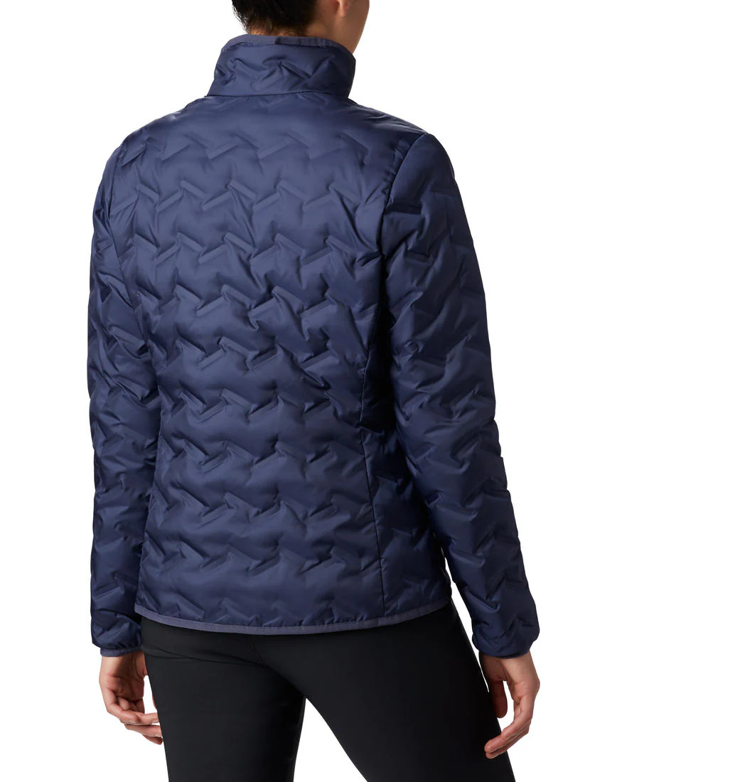 Columbia Women Navy Blue Delta Ridge Down Jacket - Image 4