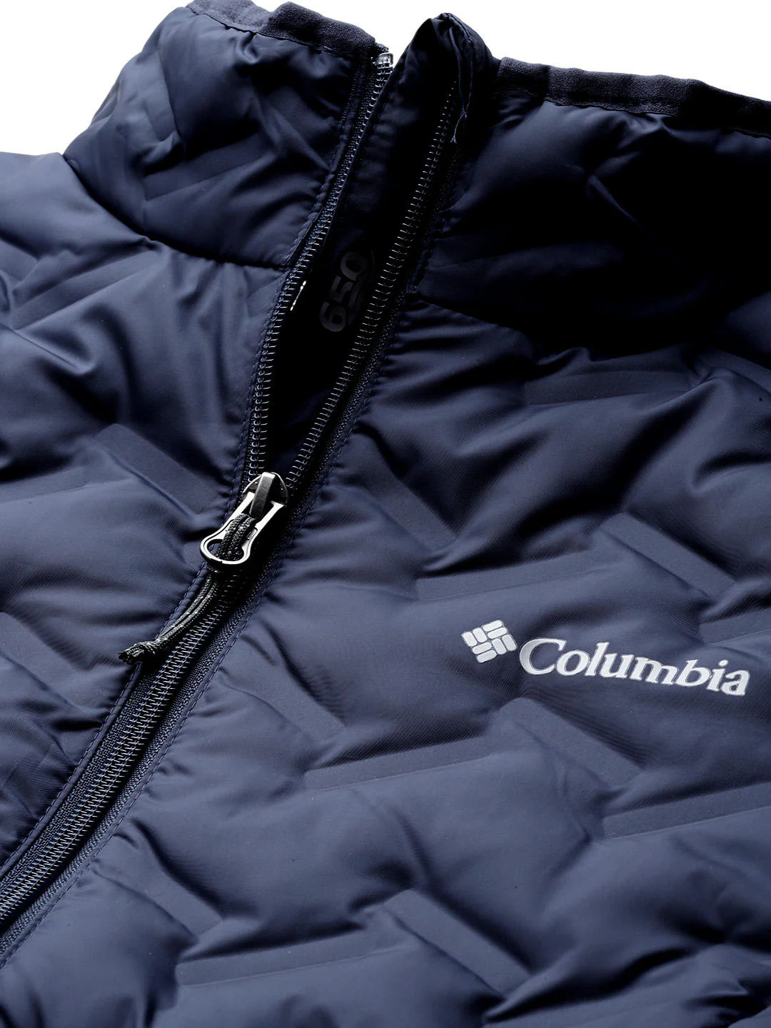 Columbia Women Navy Blue Delta Ridge Down Jacket - Image 5