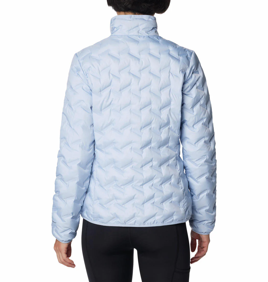Columbia Women Blue Delta Ridge Down Jacket - Image 2