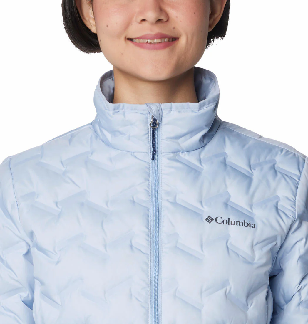 Columbia Women Blue Delta Ridge Down Jacket - Image 4
