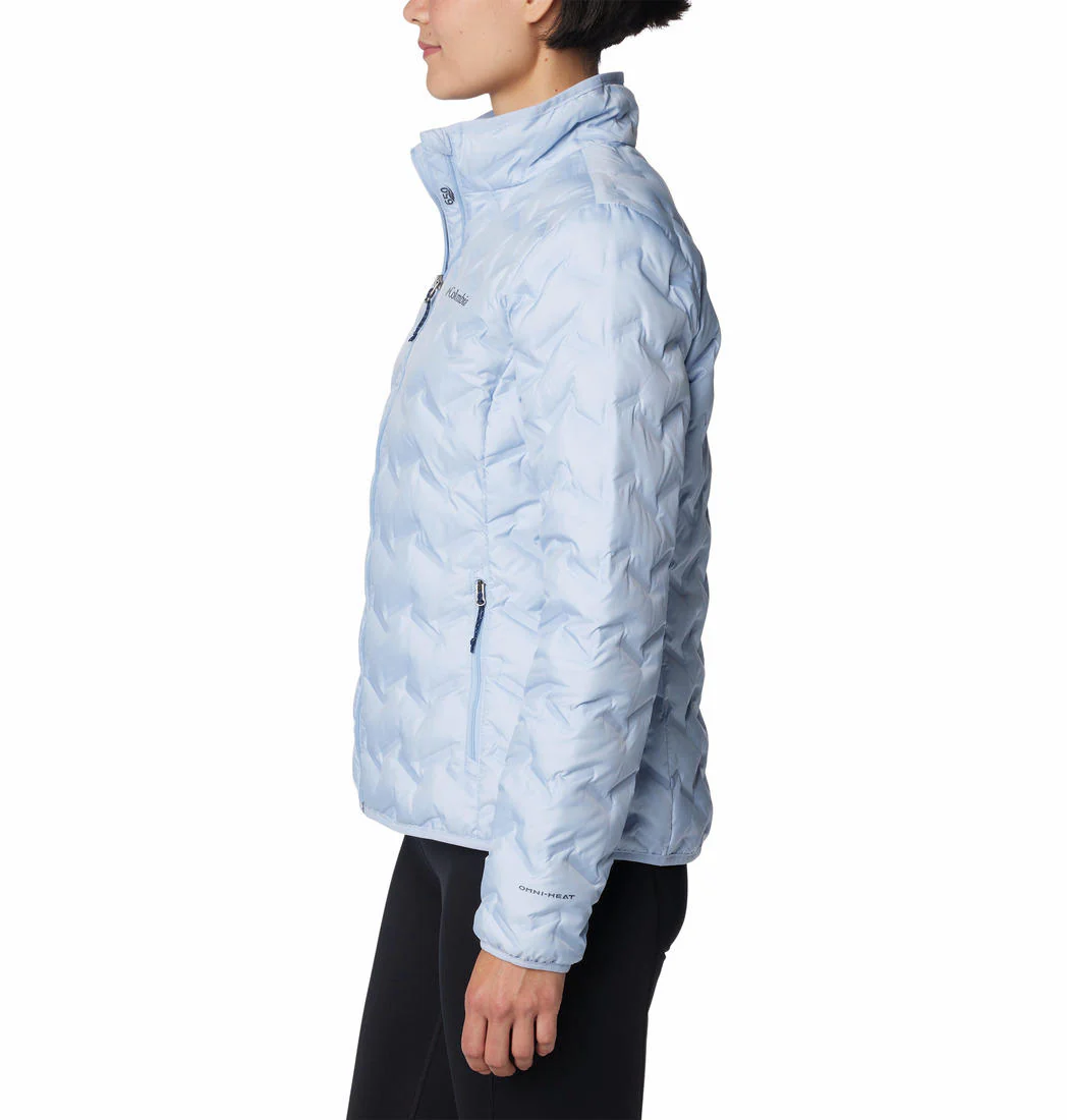 Columbia Women Blue Delta Ridge Down Jacket - Image 5