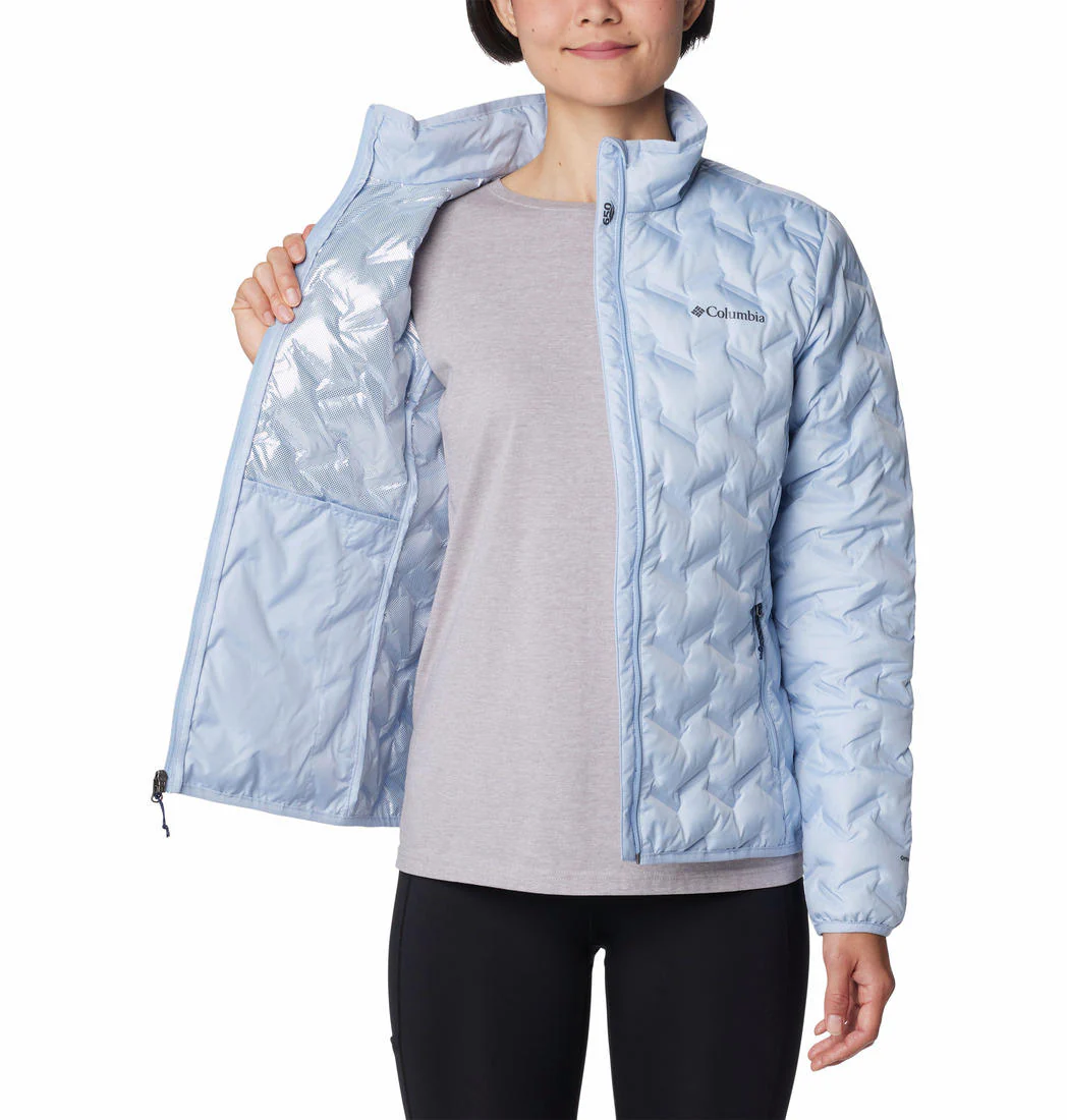 Columbia Women Blue Delta Ridge Down Jacket - Image 6