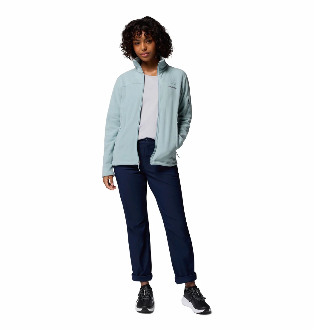 Columbia Women Blue Fast Trek II Jacket (Plus Size) - Image 5