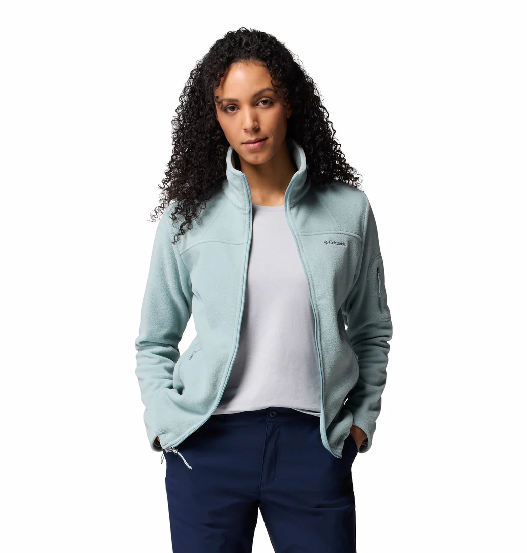 Columbia Women Blue Fast Trek II Jacket (Plus Size) - Image 9