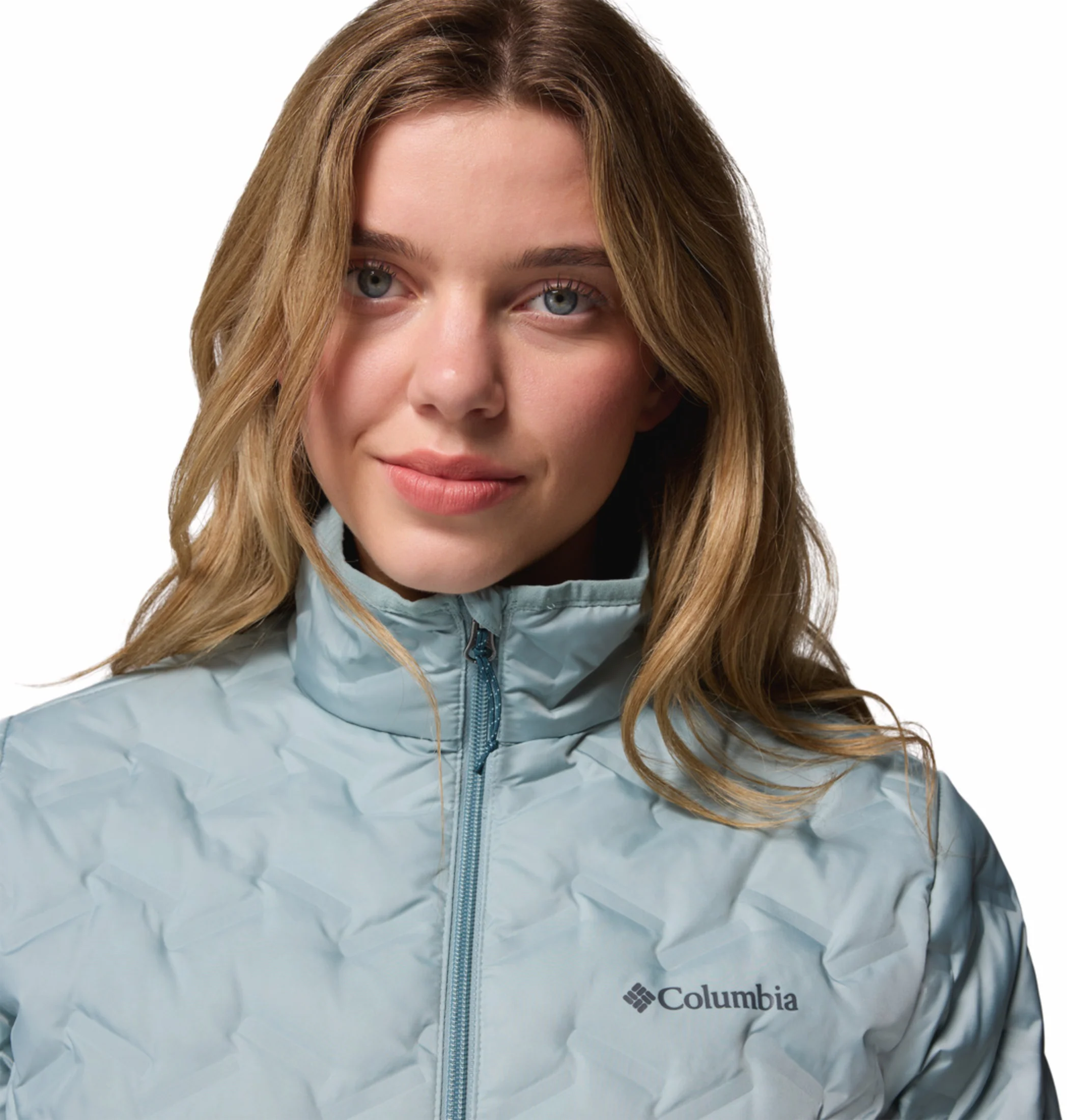 Columbia Women Blue HEAT SEAL Delta Ridge II Down Jacket - Image 7