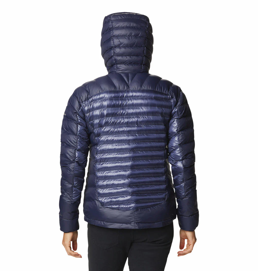 Columbia Women Navy Blue Labyrinth Loop Hooded Jacket - Image 7