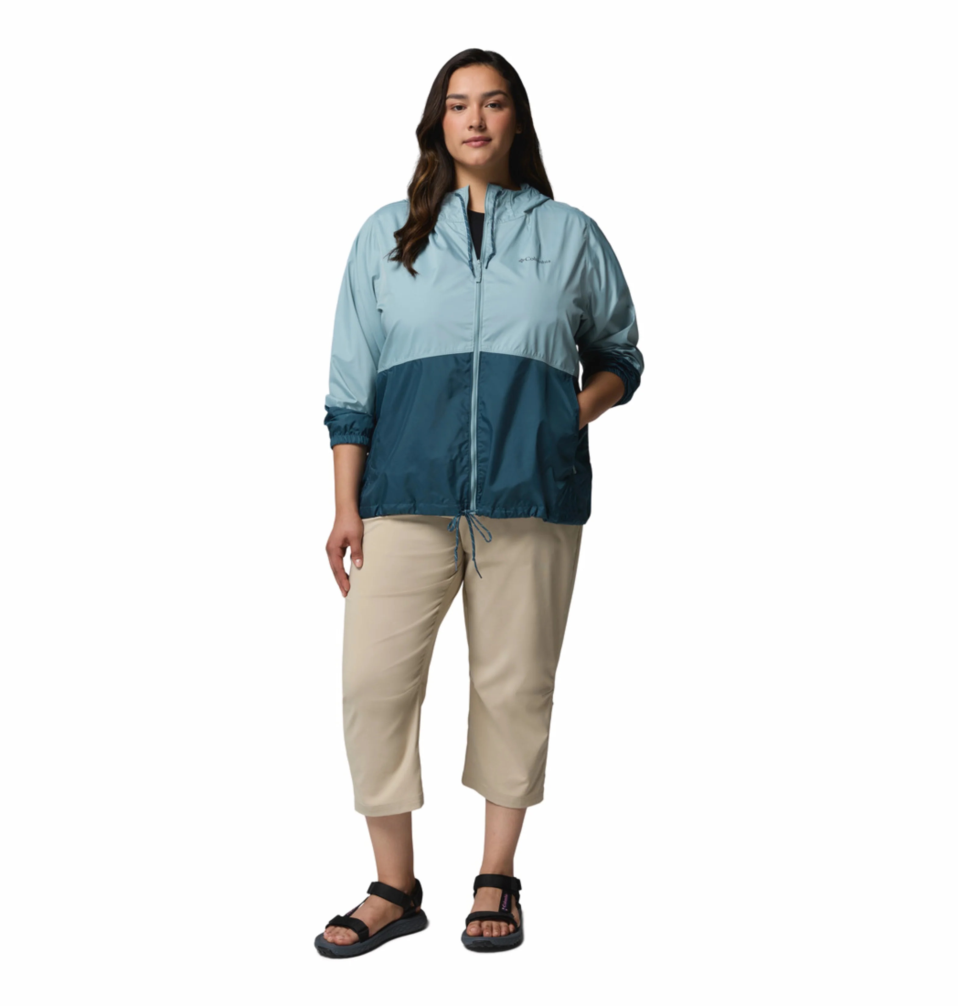 Columbia Women Blue Omni-Shade Flash Forward II Windbreaker - Image 6