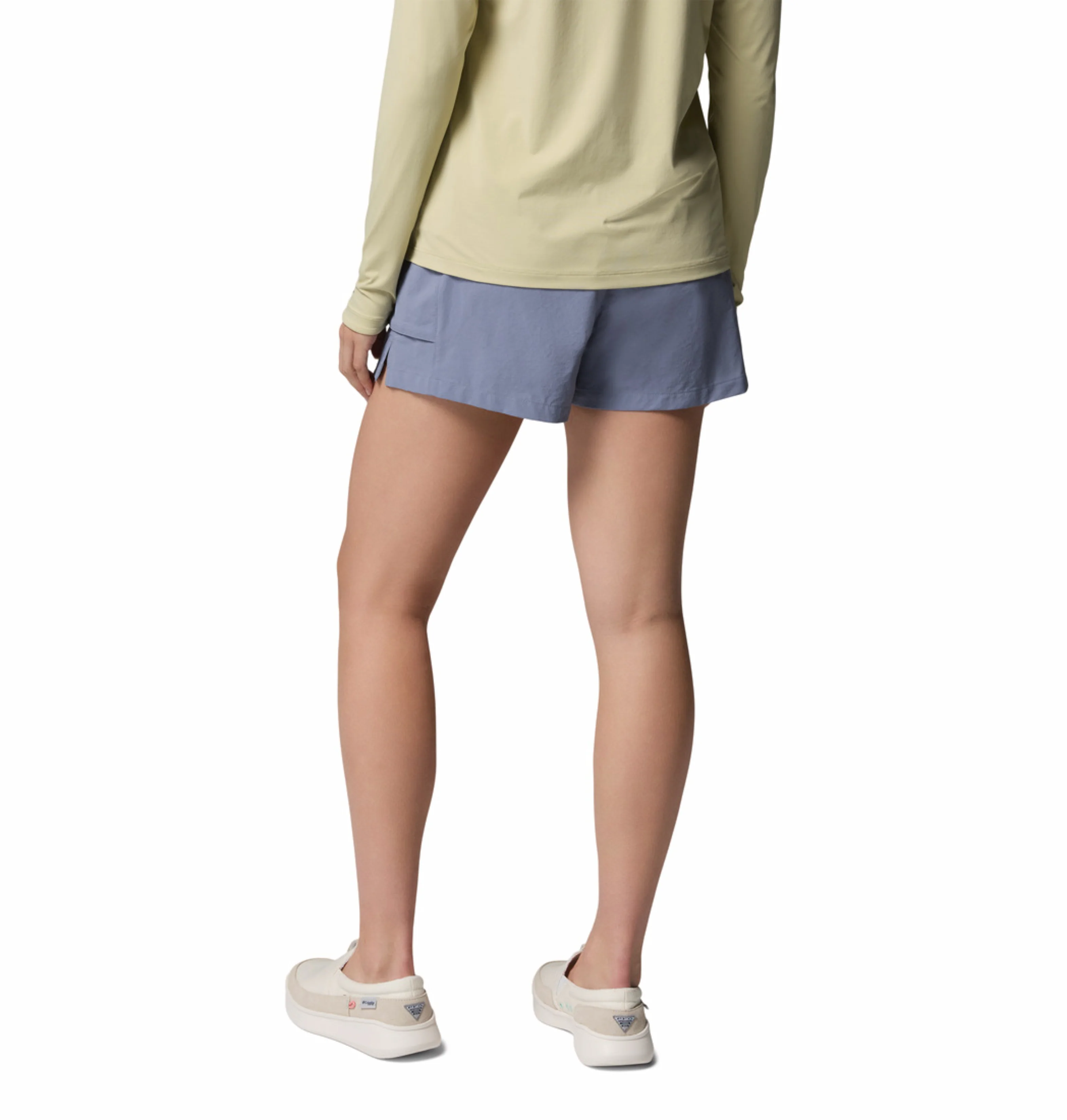 Columbia Women Blue Omni-Shade Wild Cast Short - Image 4