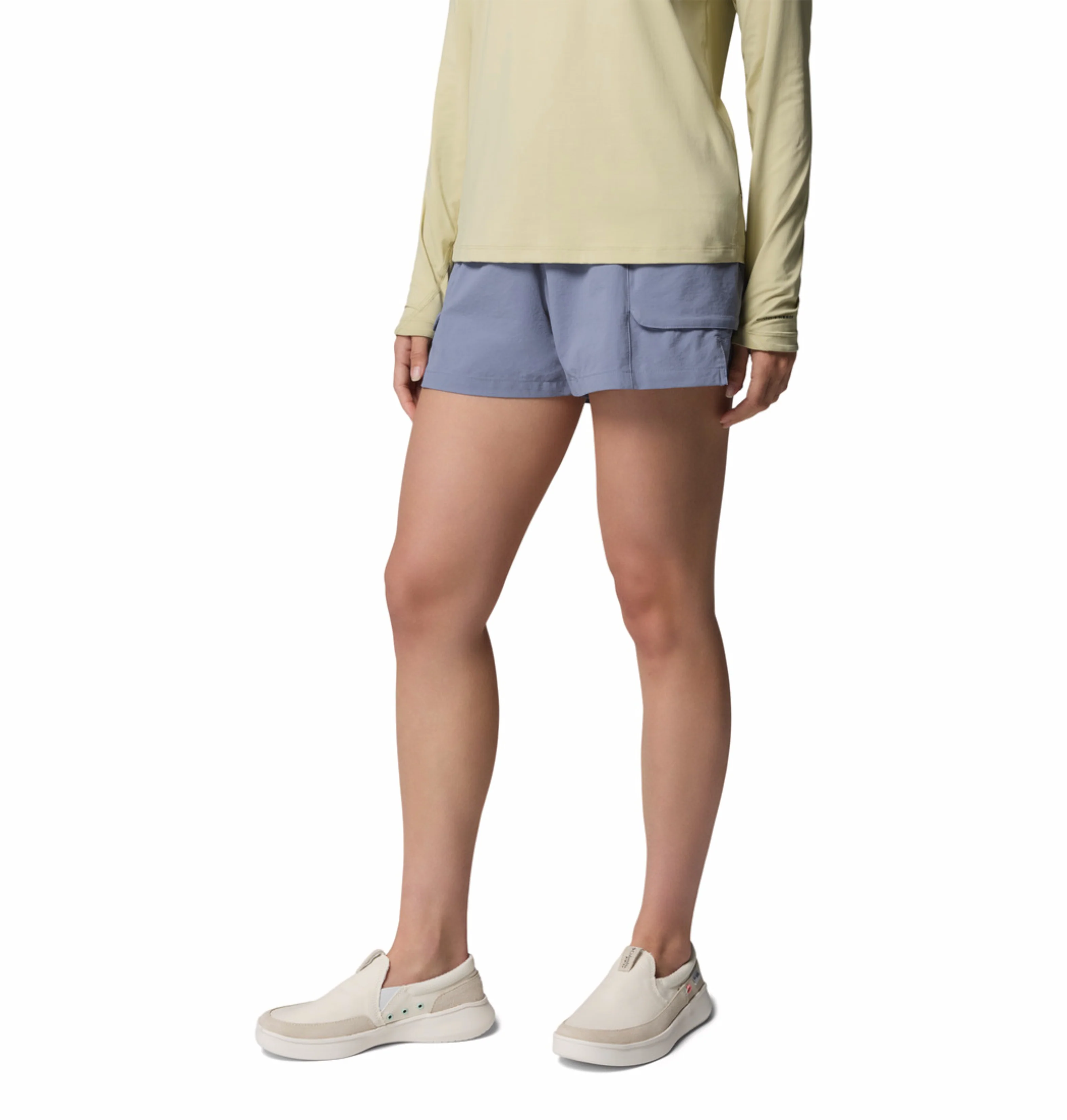 Columbia Women Blue Omni-Shade Wild Cast Short - Image 5