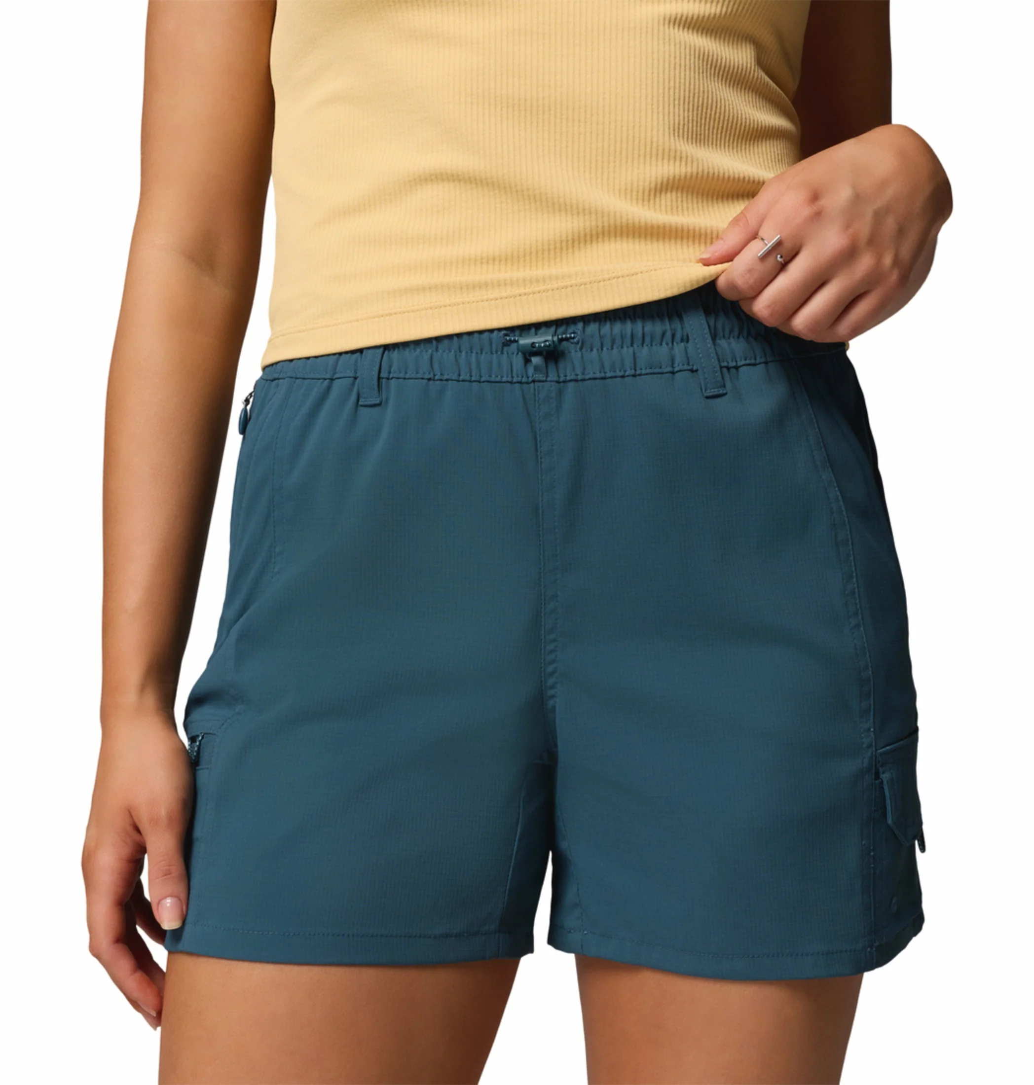 Columbia Women Blue Omni-Shield Weekend Rays Short - Image 6