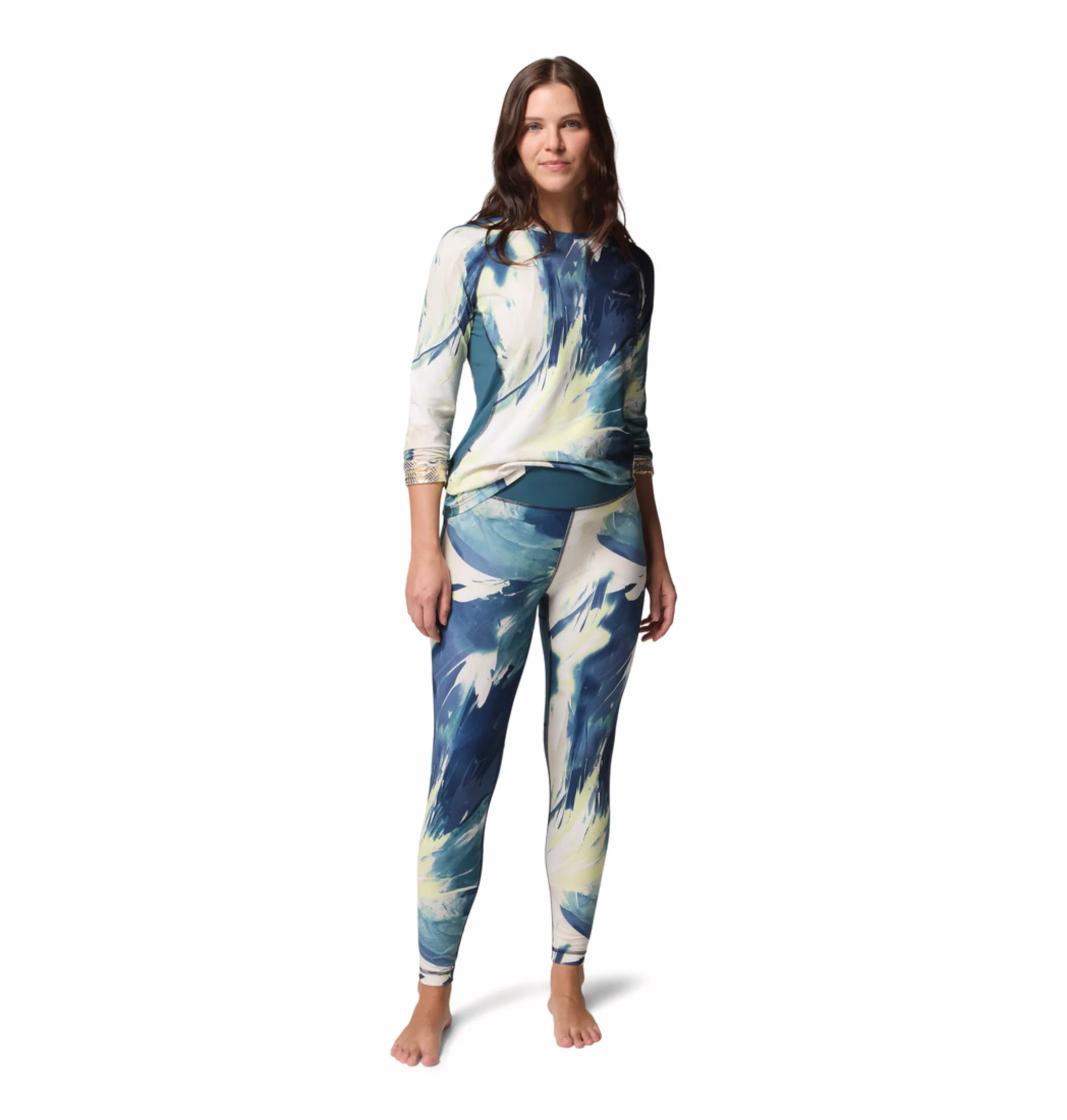 Columbia Women Blue OmniHeat Infinity Crew Thermal Top - Image 6