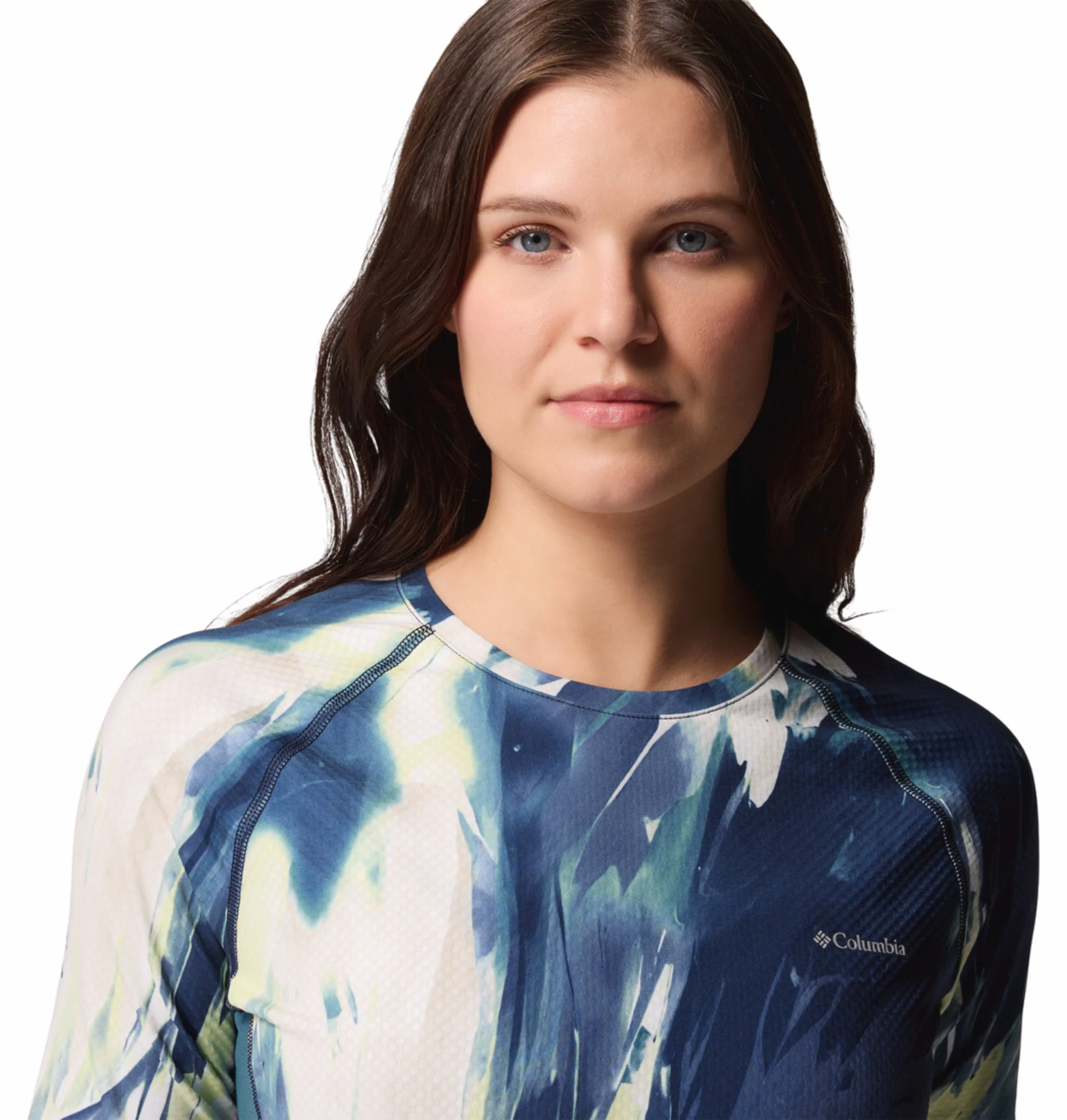 Columbia Women Blue OmniHeat Infinity Crew Thermal Top - Image 7