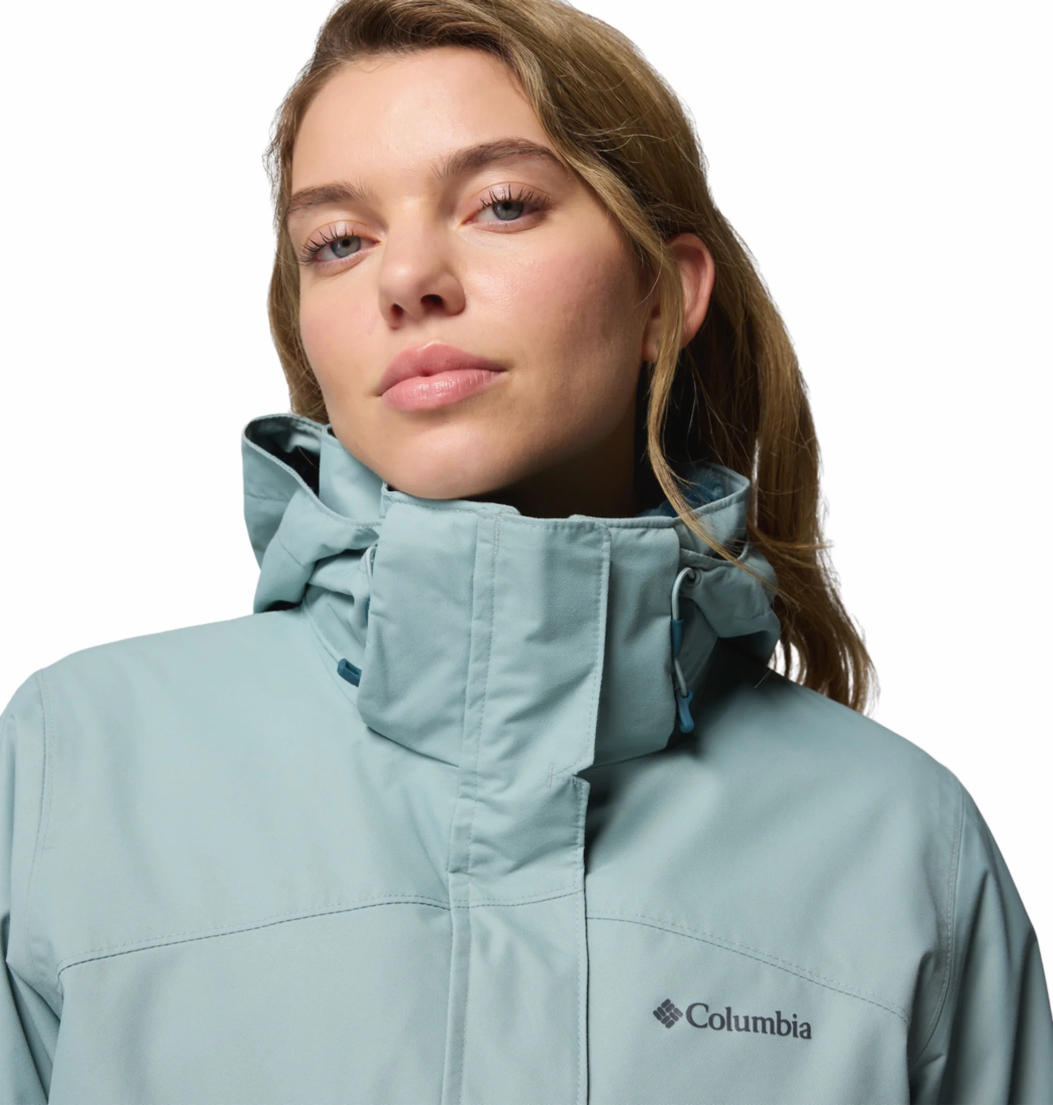 Columbia Women Blue OmniHeat Reflective Bugaboo III Fleece Interchangeable Jacket - Image 14