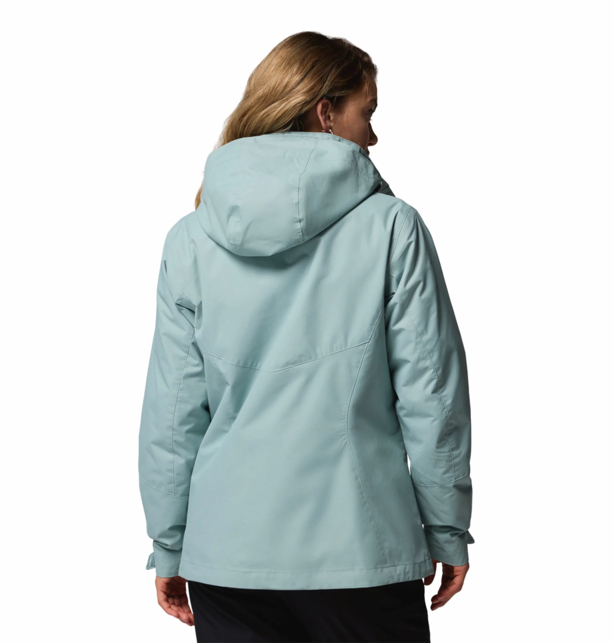 Columbia Women Blue OmniHeat Reflective Bugaboo III Fleece Interchangeable Jacket - Image 4
