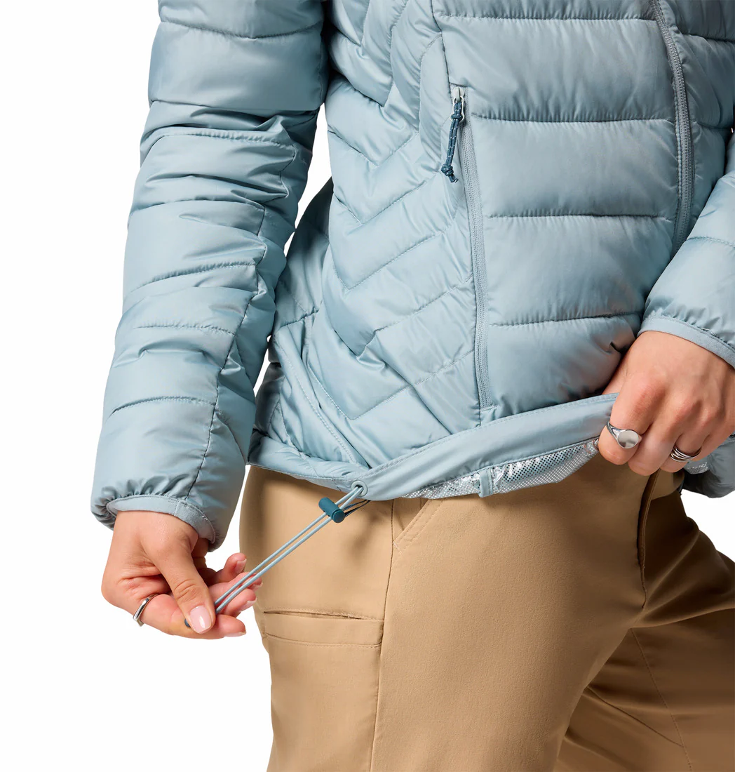 Columbia Women Blue OmniHeat Reflective Powder Lite II Down Jacket - Image 6