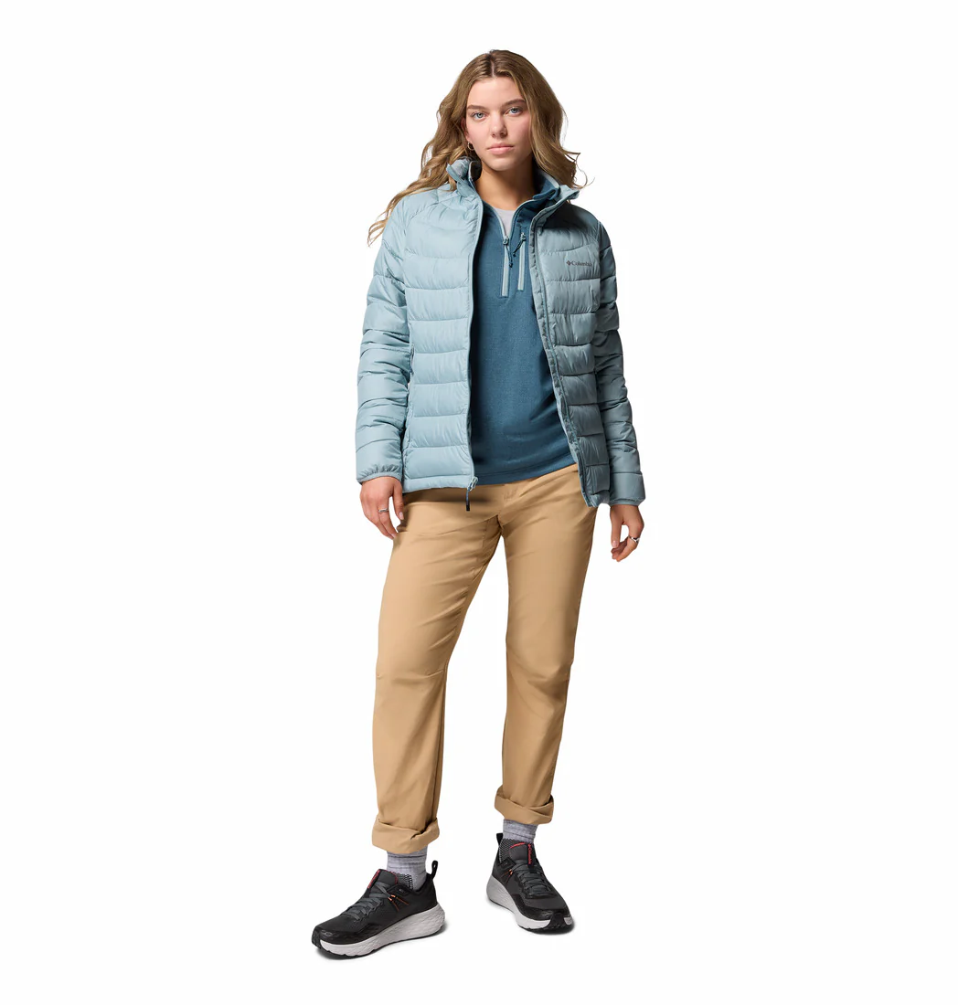 Columbia Women Blue OmniHeat Reflective Powder Lite II Down Jacket - Image 9