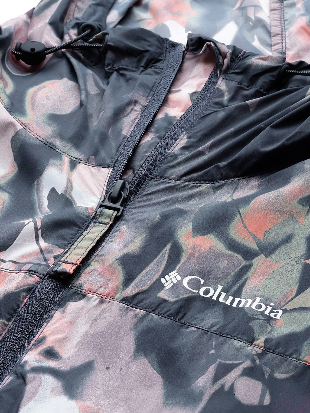 Columbia Women Navy Blue Parkette Long Wind Jacket (Sun Protection) - Image 6