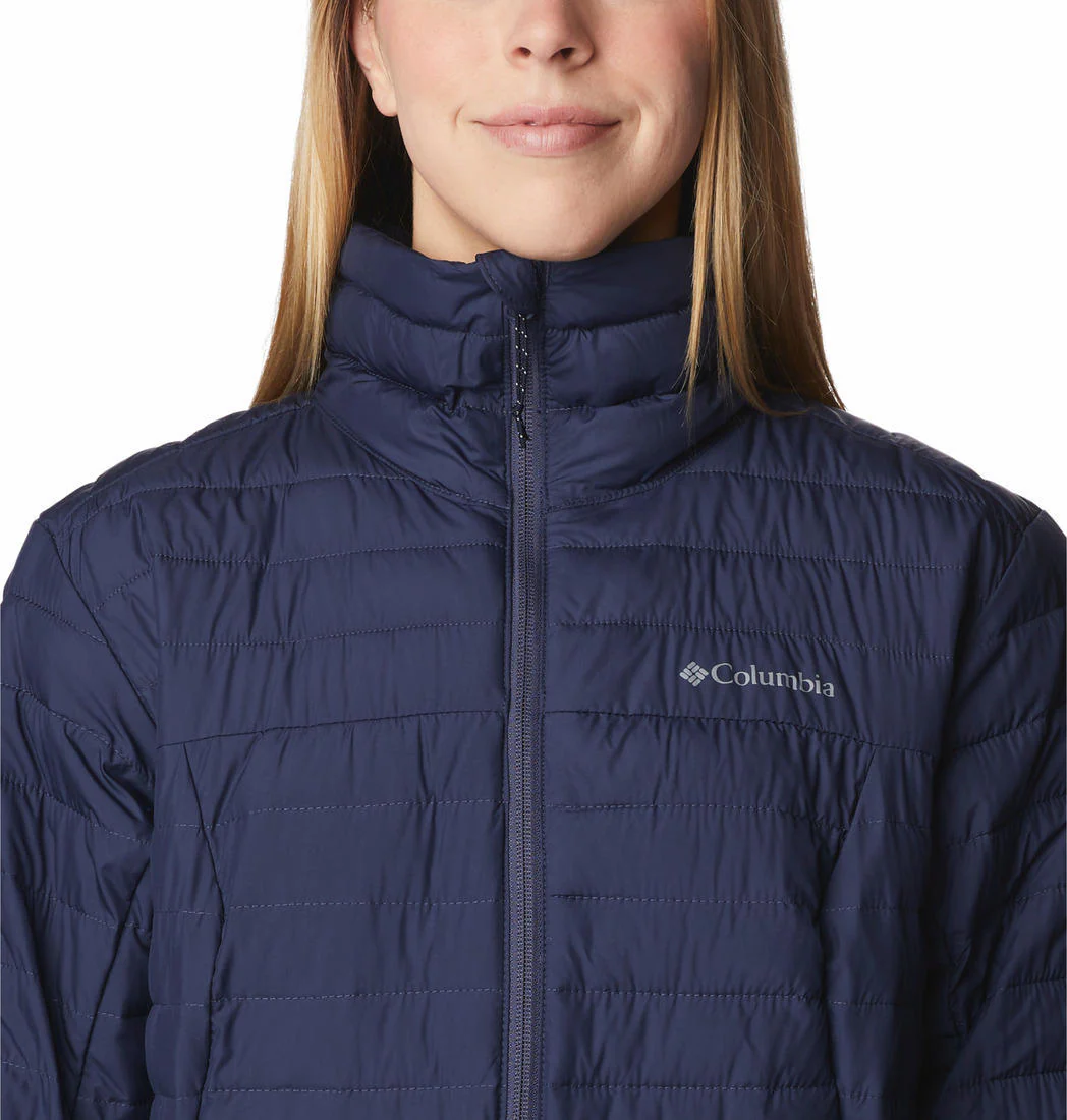 Columbia Women Navy Blue Silver Falls Full Zip Jacket - Image 6