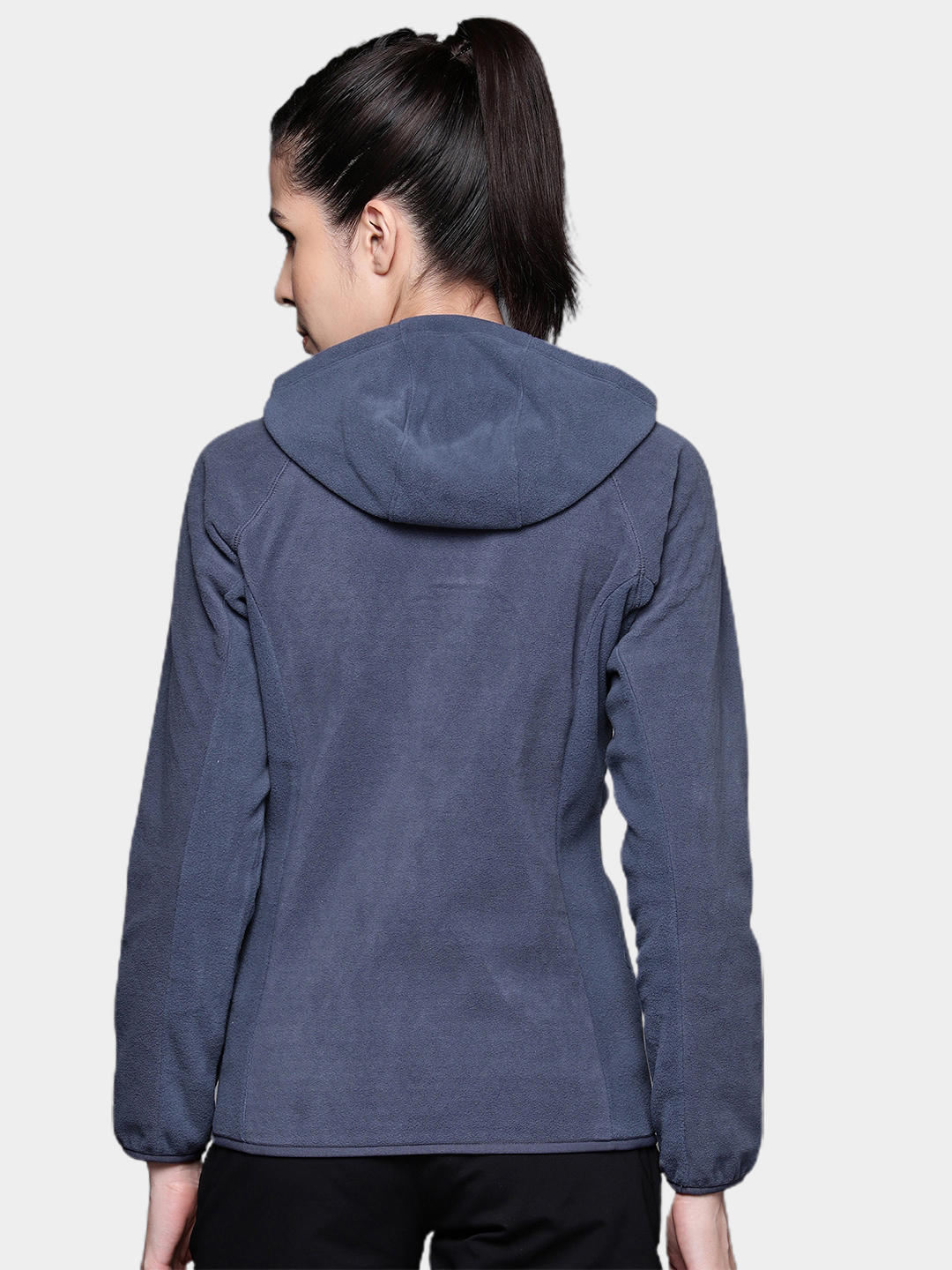 Columbia Women Navy Blue W Outdoor Tracks Hooded FZ - Image 13
