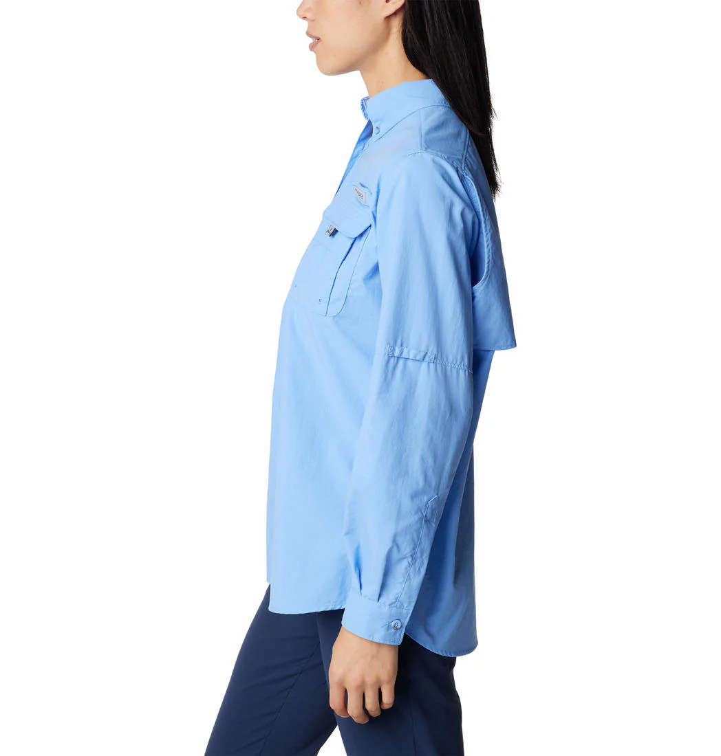 Columbia Women Blue Womens Bahama LS (Sun Protection) - Image 5