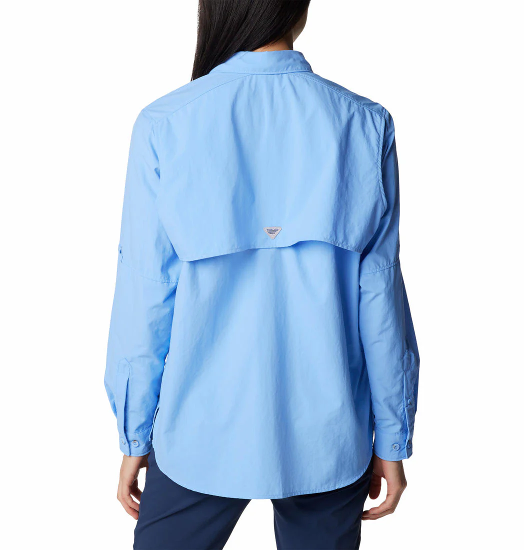 Columbia Women Blue Womens Bahama LS (Sun Protection) - Image 6