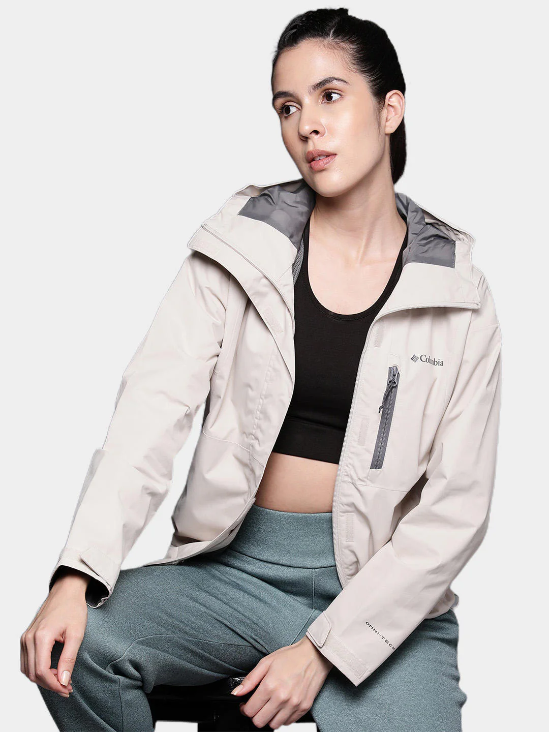 Columbia Women Brown Hikebound Jacket Waterproof - Image 9