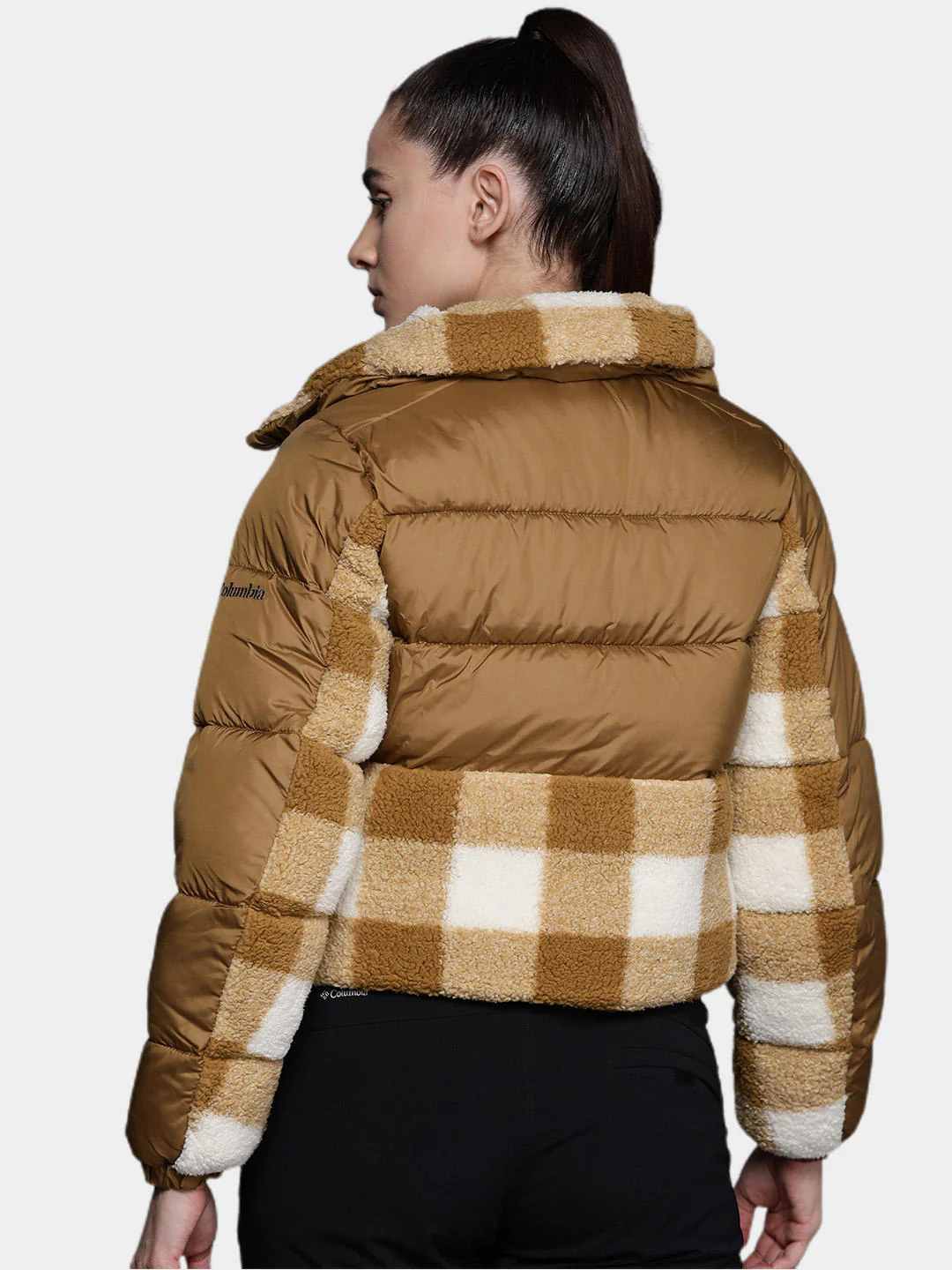 Columbia Women Brown Leadbetter Point Sherpa Hybrid - Image 11