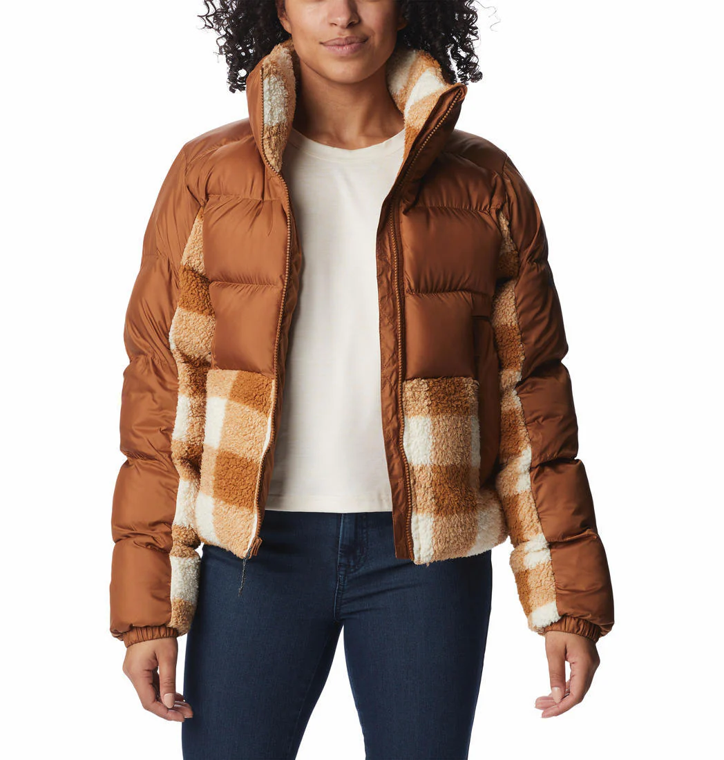 Columbia Women Brown Leadbetter Point Sherpa Hybrid - Image 4