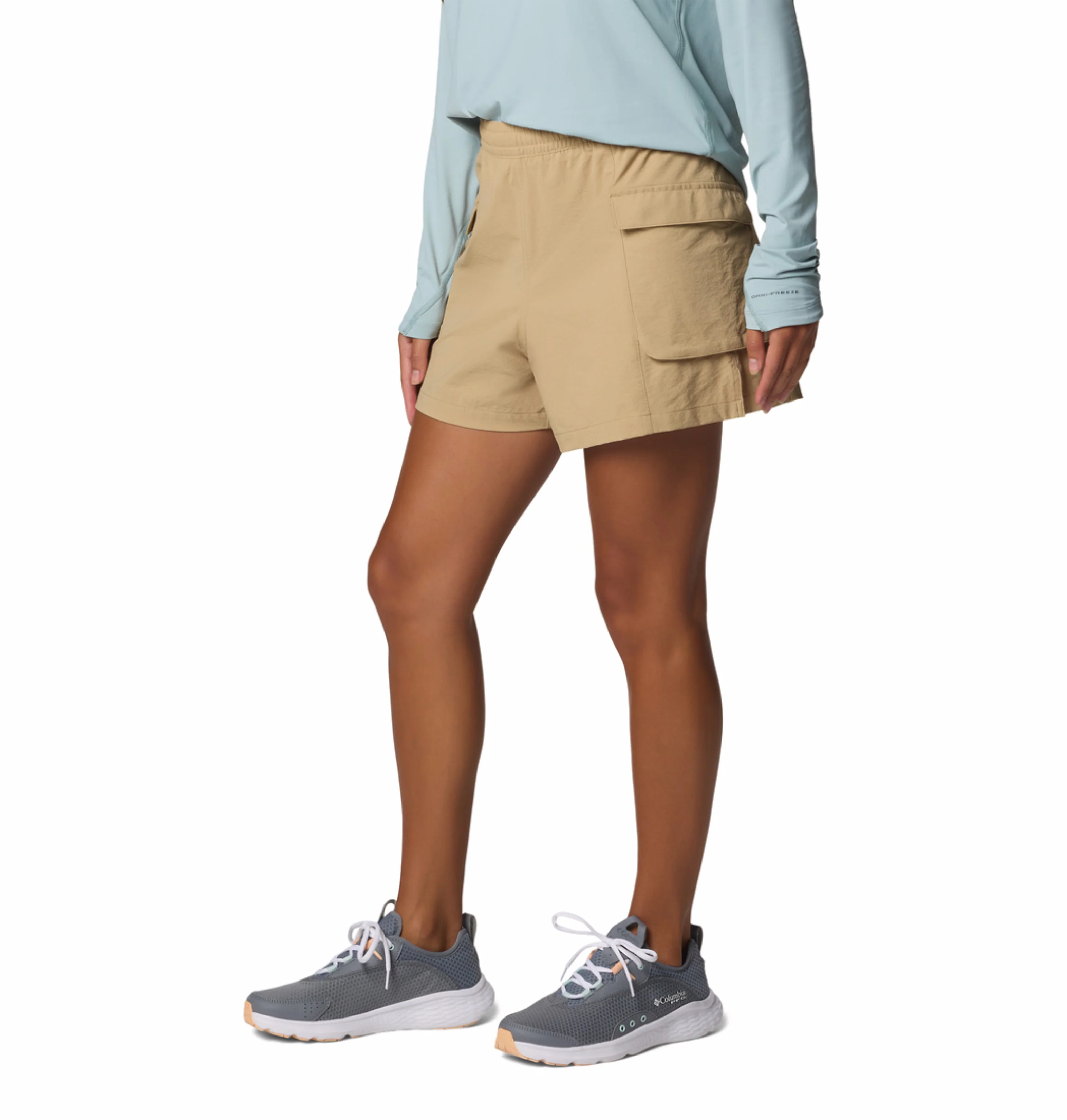 Columbia Women Brown Omni-Shade Wild Cast Short - Image 3