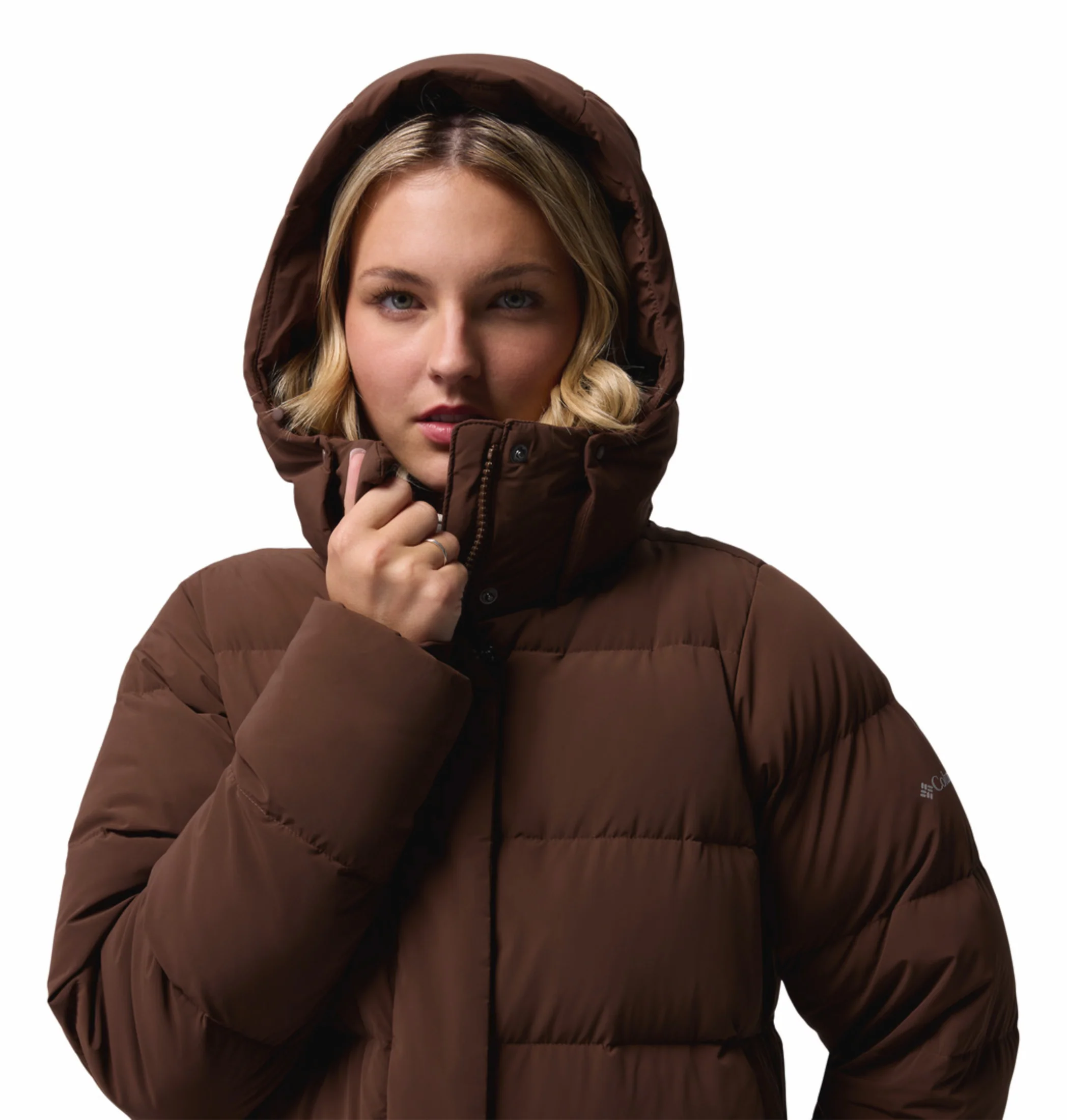 Columbia Women Brown OmniShield Amaze Puff Jacket - Image 10
