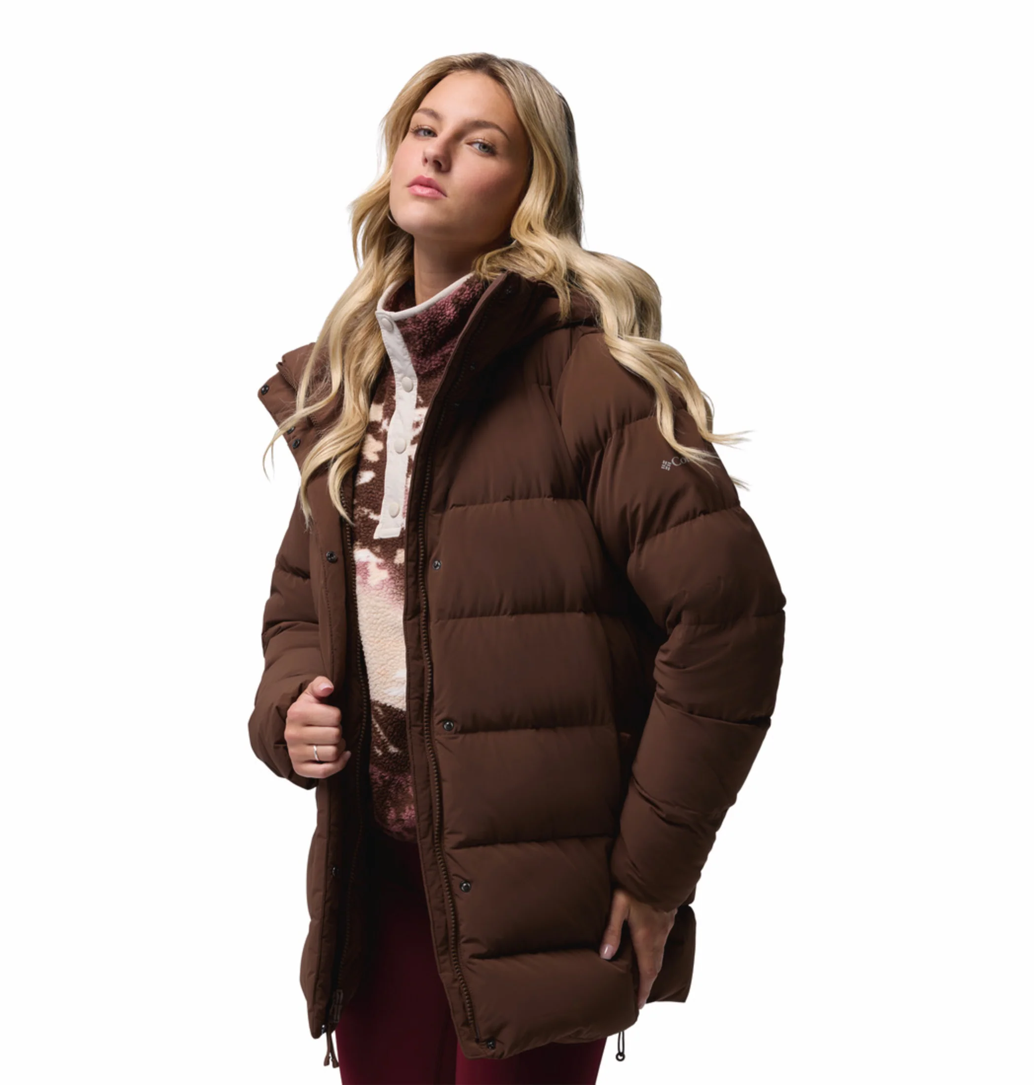 Columbia Women Brown OmniShield Amaze Puff Jacket - Image 4