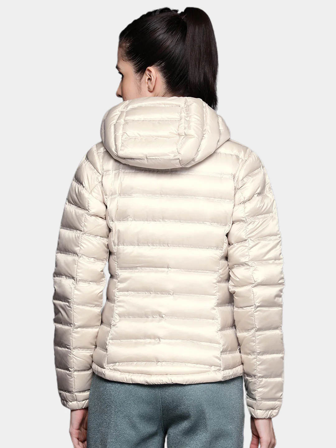 Columbia Women Brown Pebble Peak Down Hooded Jacket - Image 12