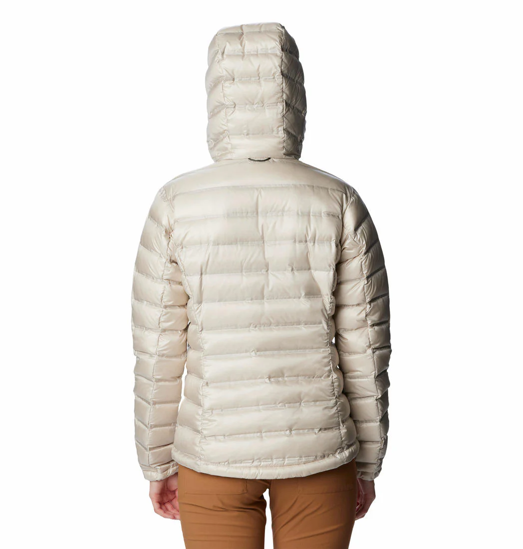 Columbia Women Brown Pebble Peak Down Hooded Jacket - Image 5