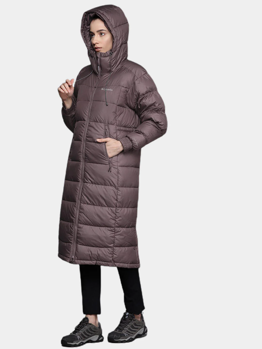 Columbia Women Brown Pike Lake II Long Jacket - Image 10