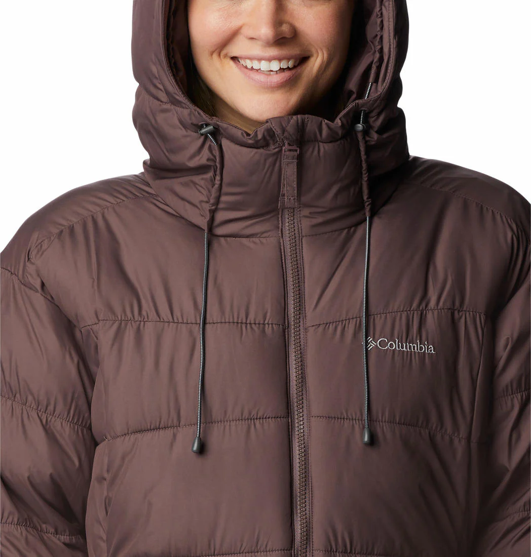 Columbia Women Brown Pike Lake II Long Jacket - Image 3