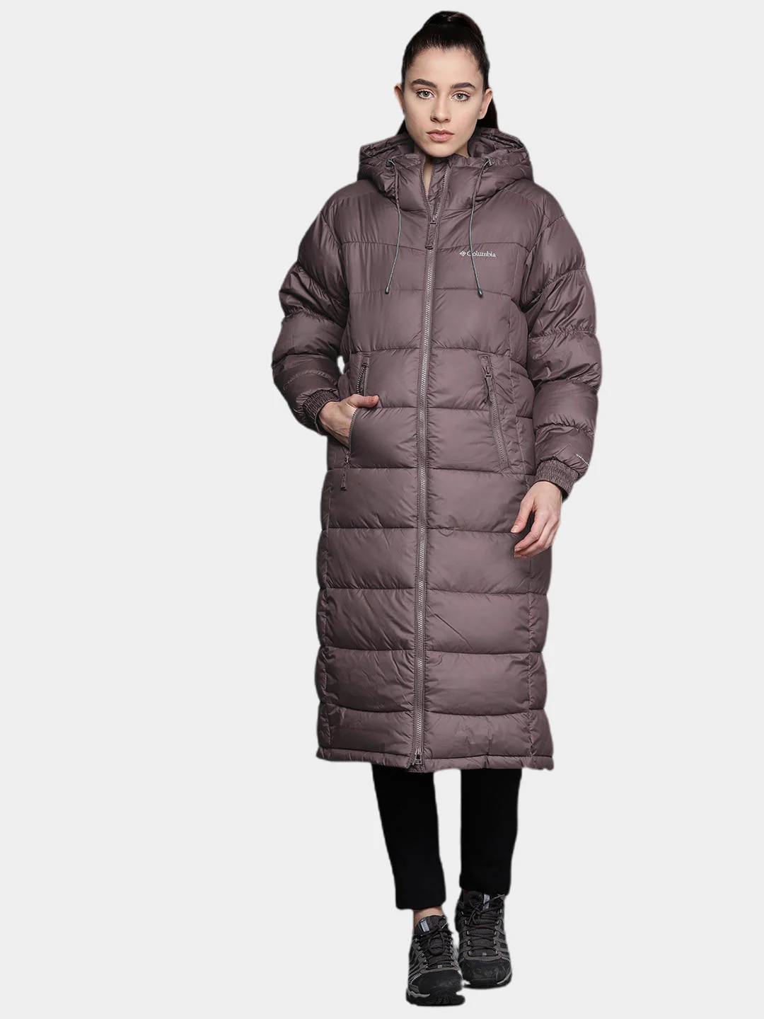 Columbia Women Brown Pike Lake II Long Jacket - Image 9