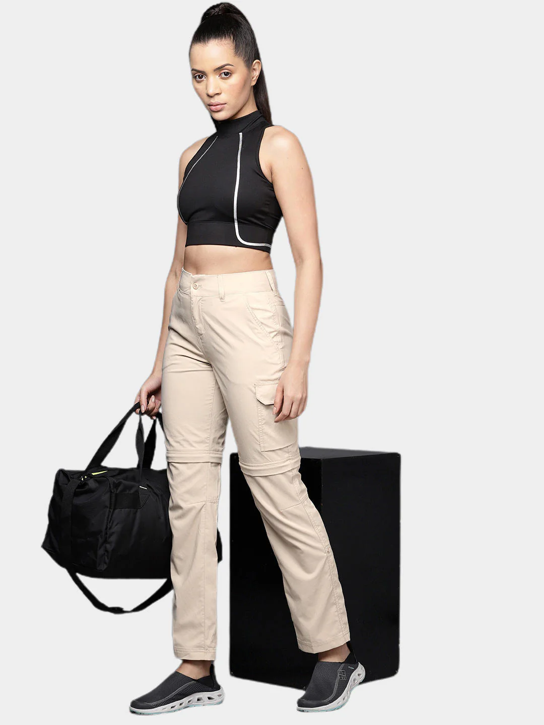 Columbia Women Brown Silver Ridge Utility Convertible Pant (Sun Protection) - Image 15