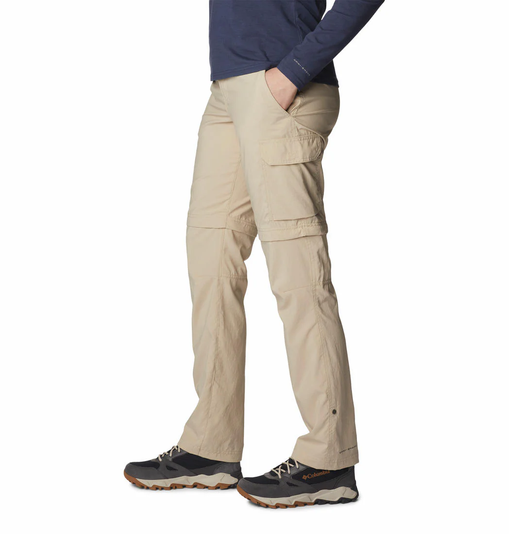 Columbia Women Brown Silver Ridge Utility Convertible Pant (Sun Protection) - Image 2