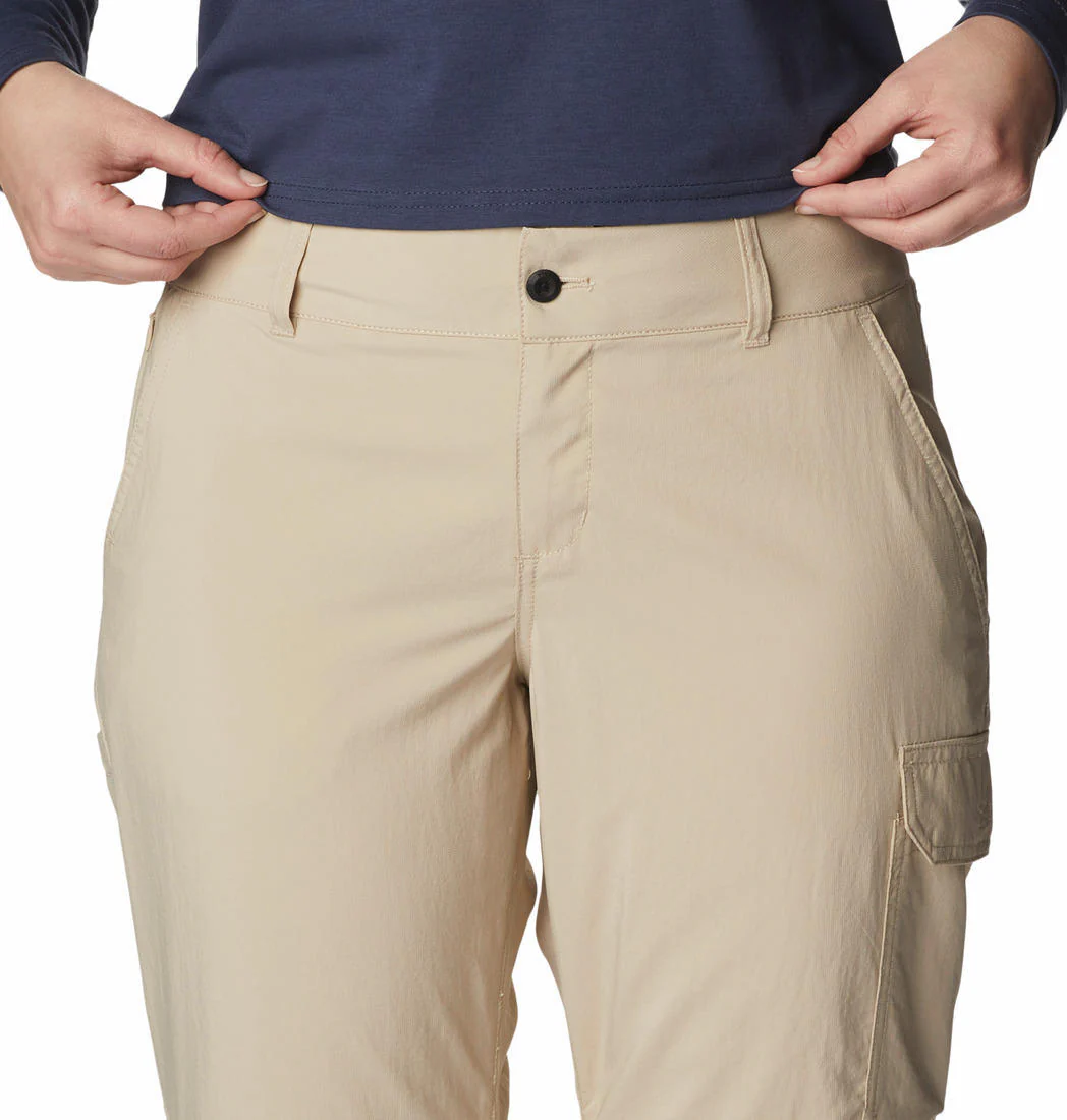 Columbia Women Brown Silver Ridge Utility Convertible Pant (Sun Protection) - Image 4