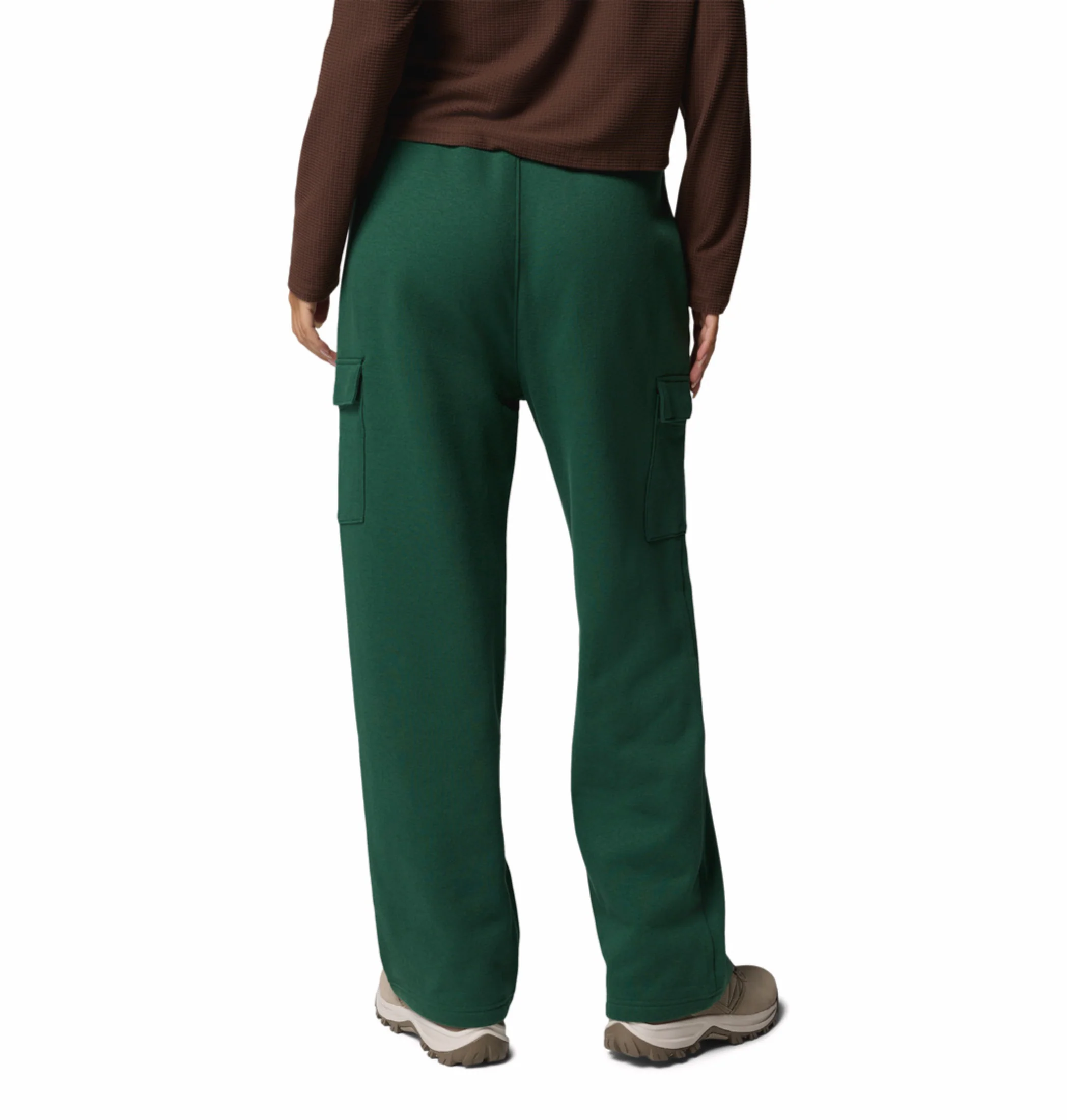Columbia Women Green Aldermore Fleece Cargo Pant - Image 4