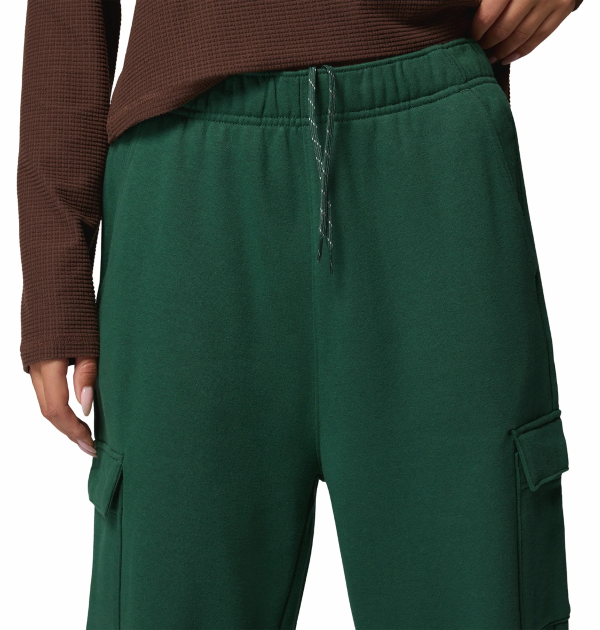 Columbia Women Green Aldermore Fleece Cargo Pant - Image 7