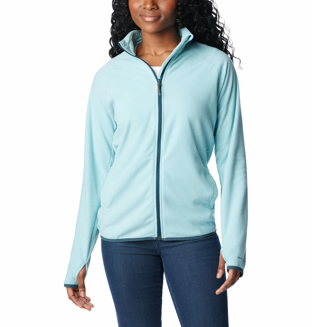 Columbia Women Blue Back Beauty Full Zip
