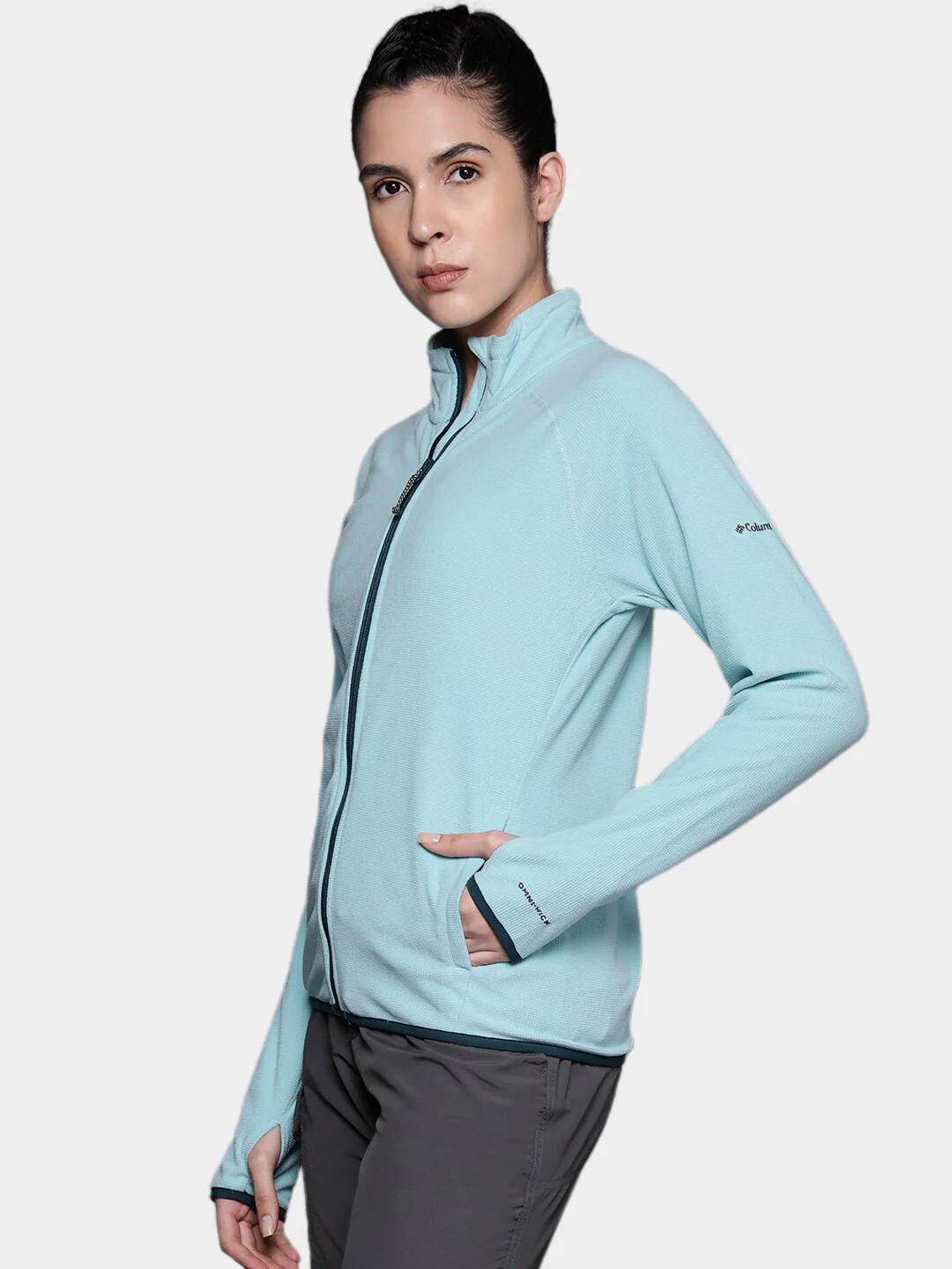 Columbia Women Blue Back Beauty Full Zip - Image 12