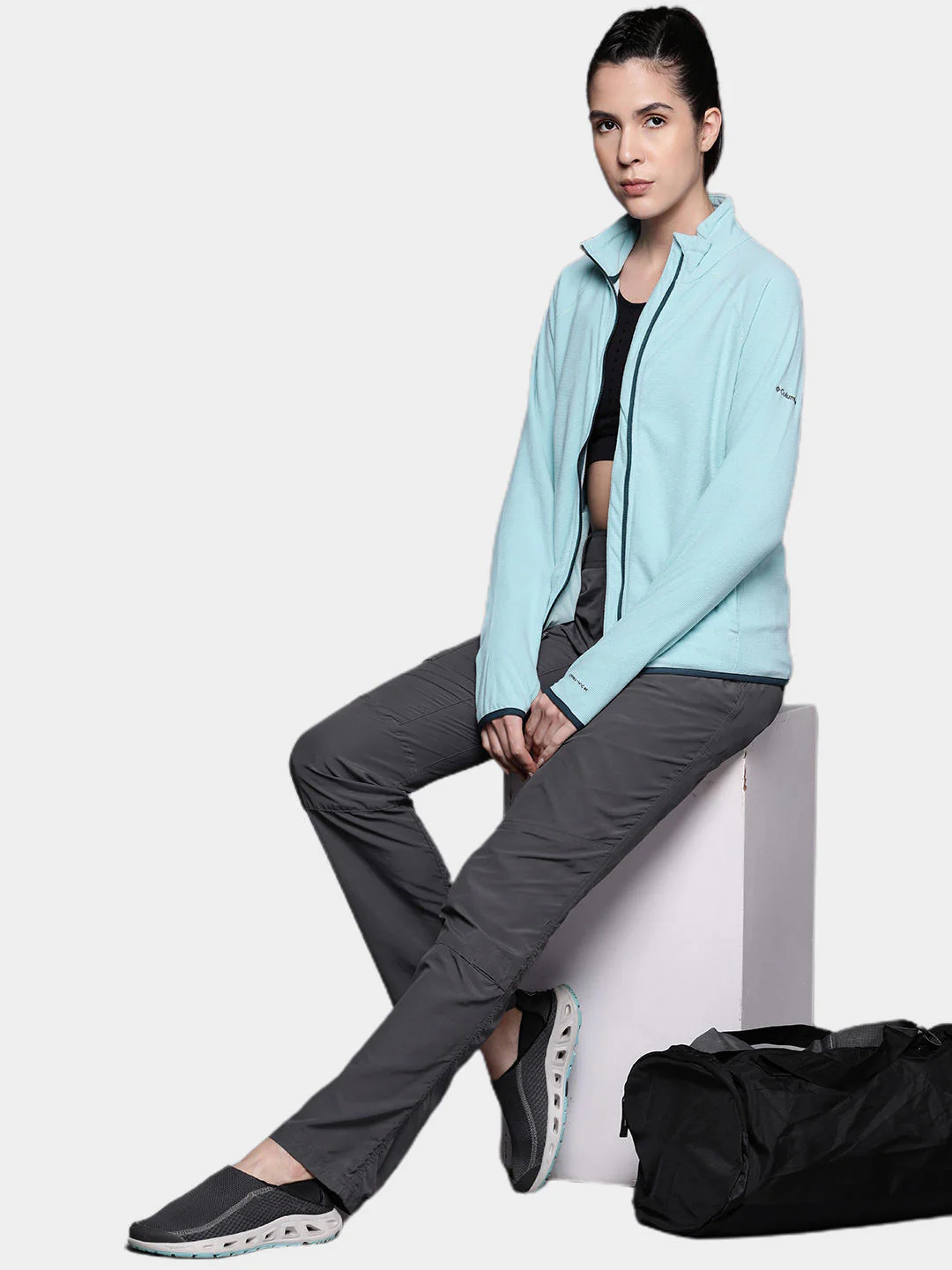 Columbia Women Blue Back Beauty Full Zip - Image 13