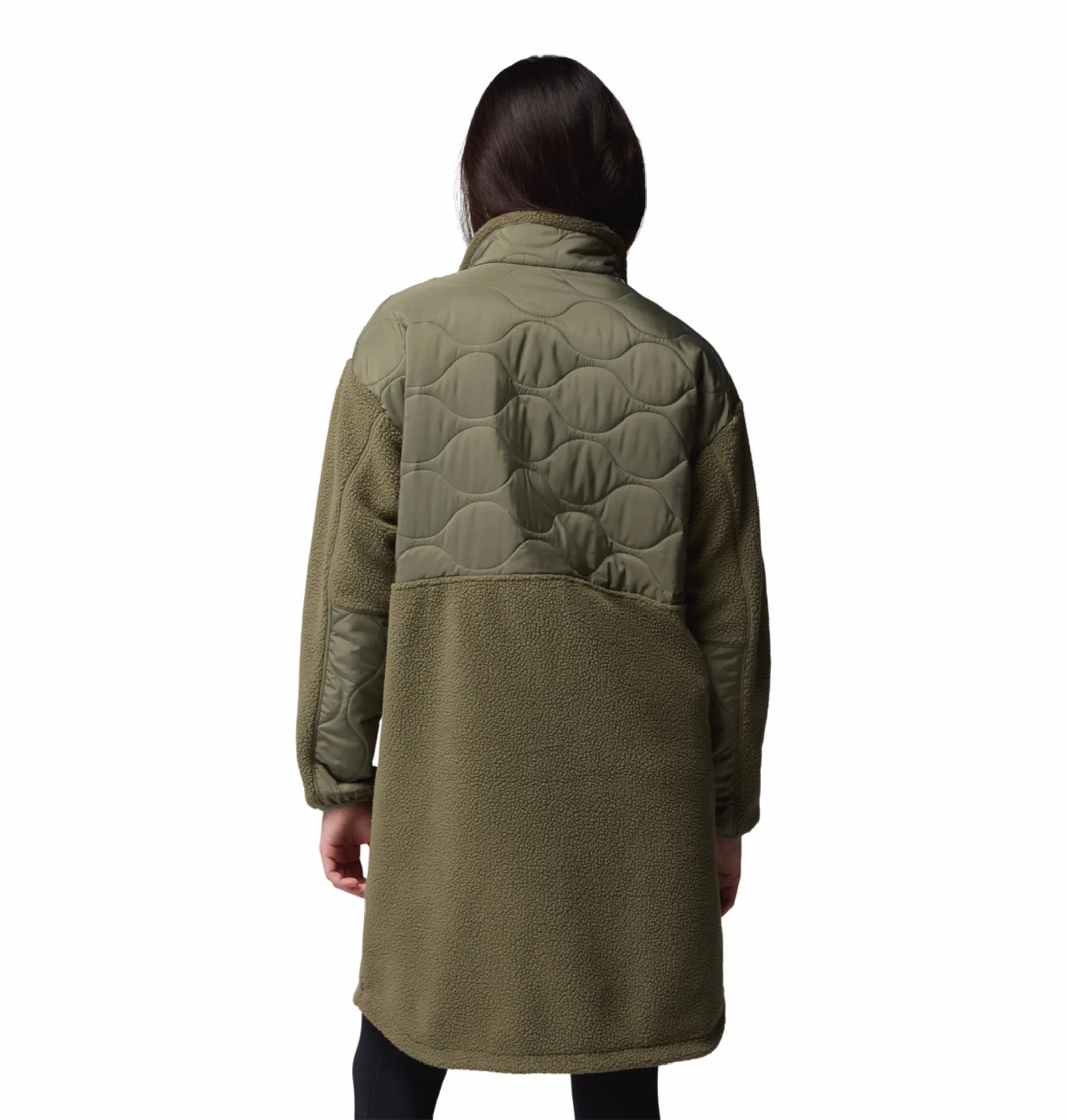 Columbia Women Green Cloud Point Fleece Jacket - Image 4