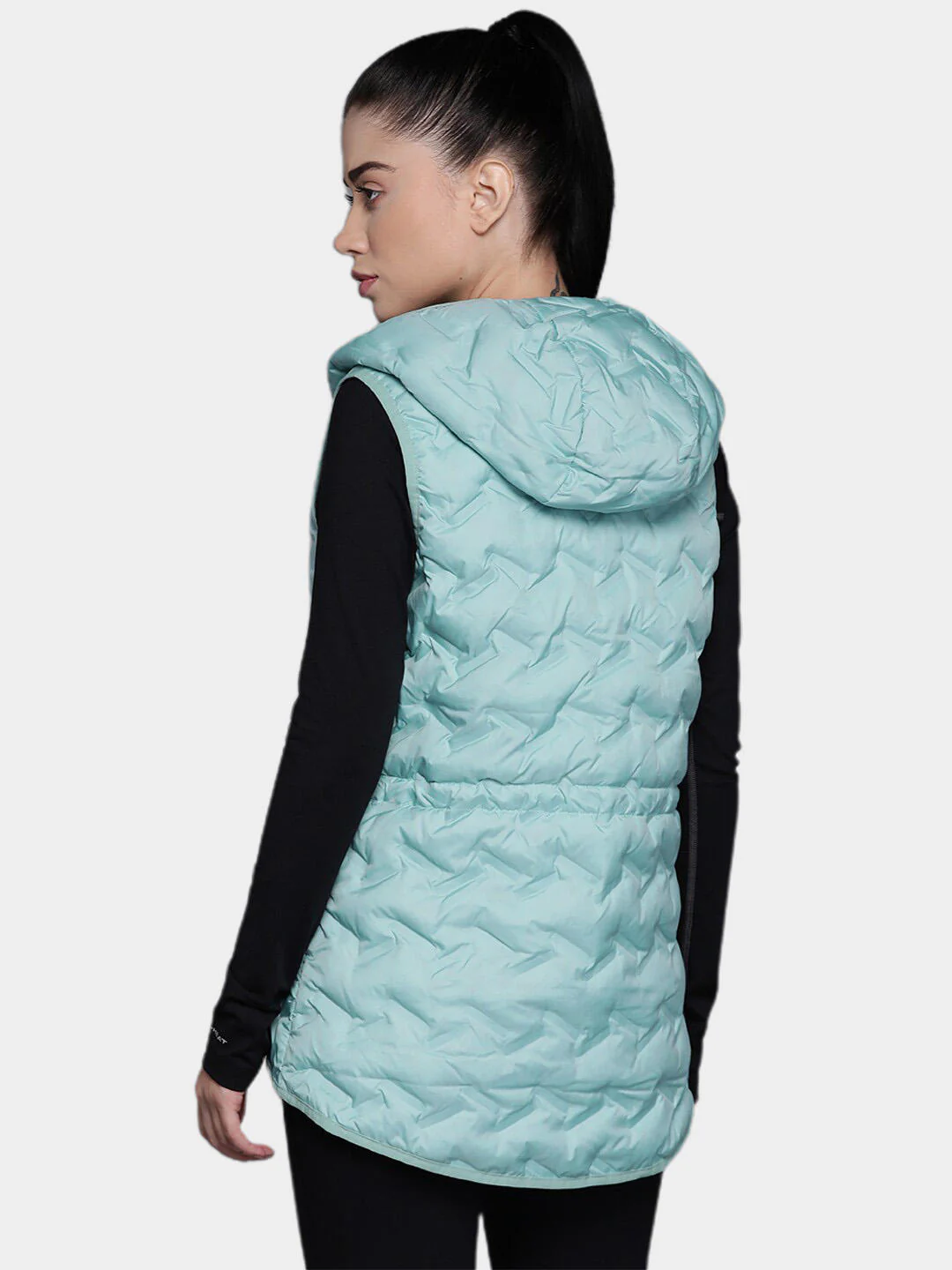 Columbia Women Blue Delta Ridge Hooded Vest - Image 11
