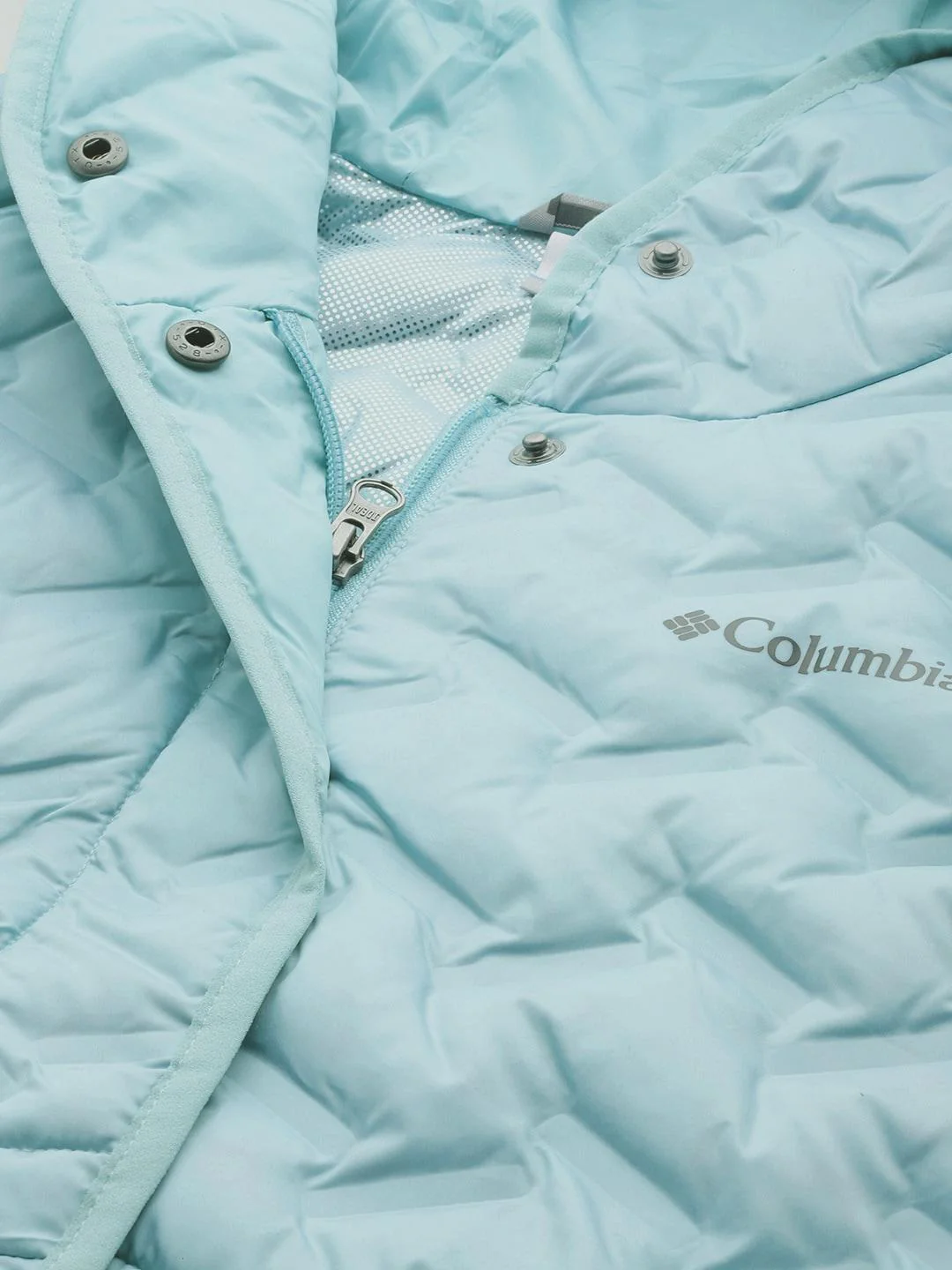 Columbia Women Blue Delta Ridge Hooded Vest - Image 5