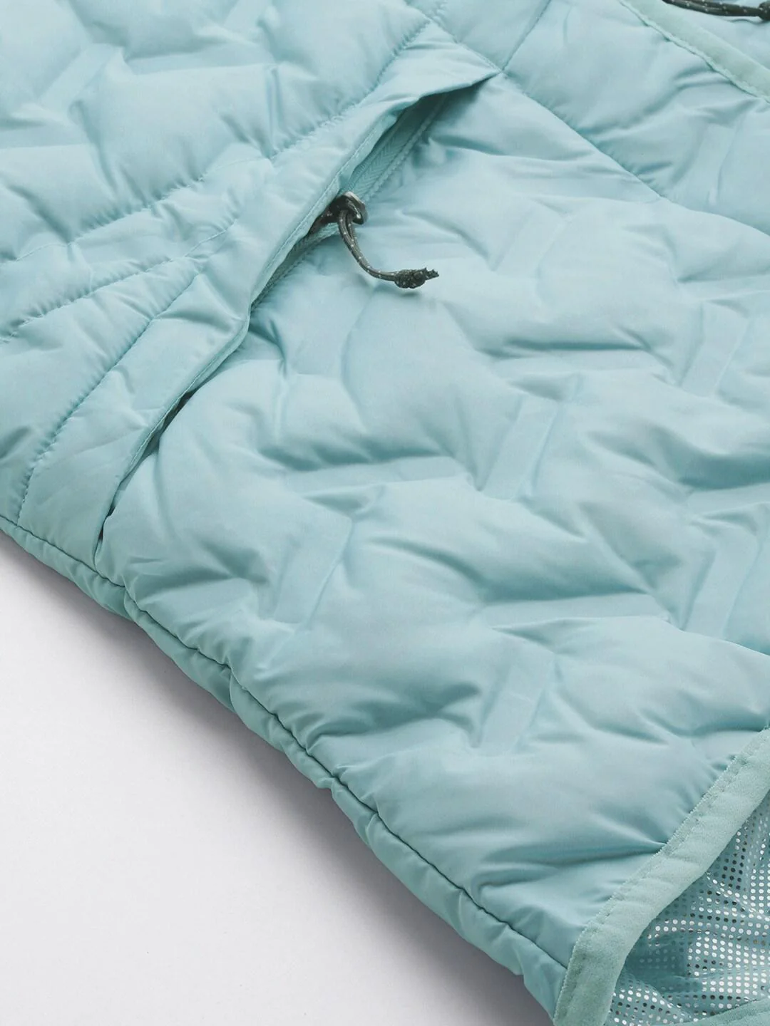 Columbia Women Blue Delta Ridge Hooded Vest - Image 6