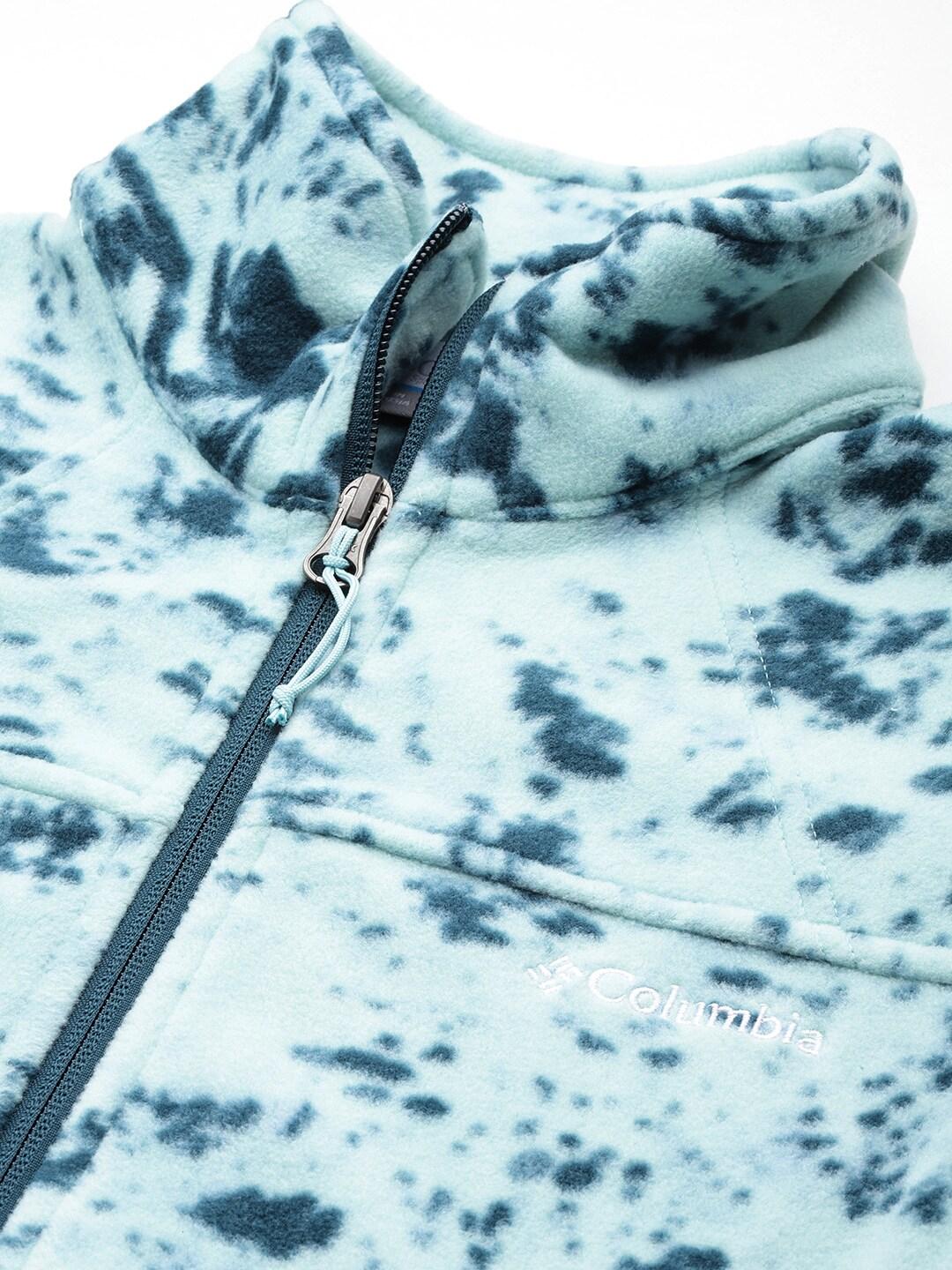 Columbia Women Blue Fast Trek Printed Jkt - Image 6
